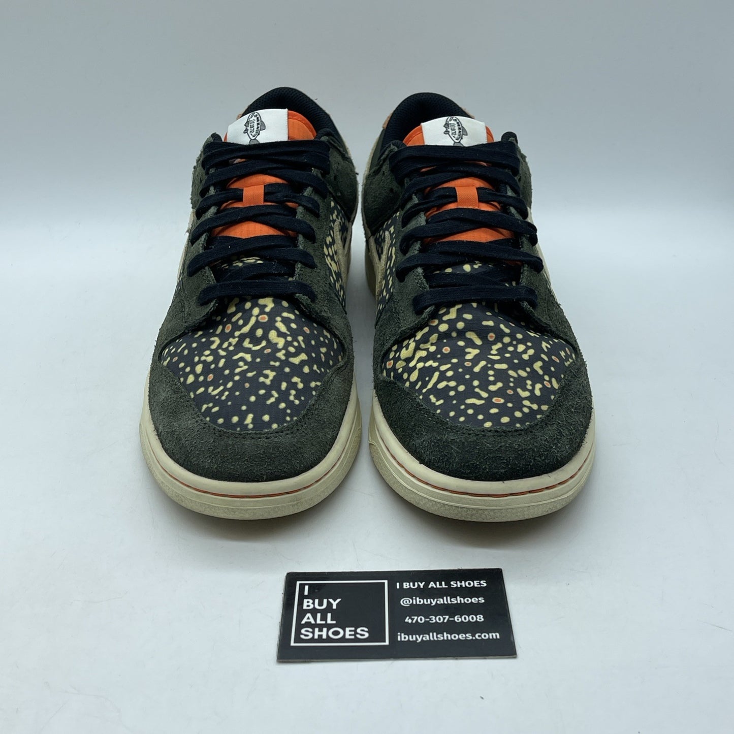Size 12 - Nike Dunk SE Low Gone Fishing - Rainbow Trout Suede (FN7523-300)
