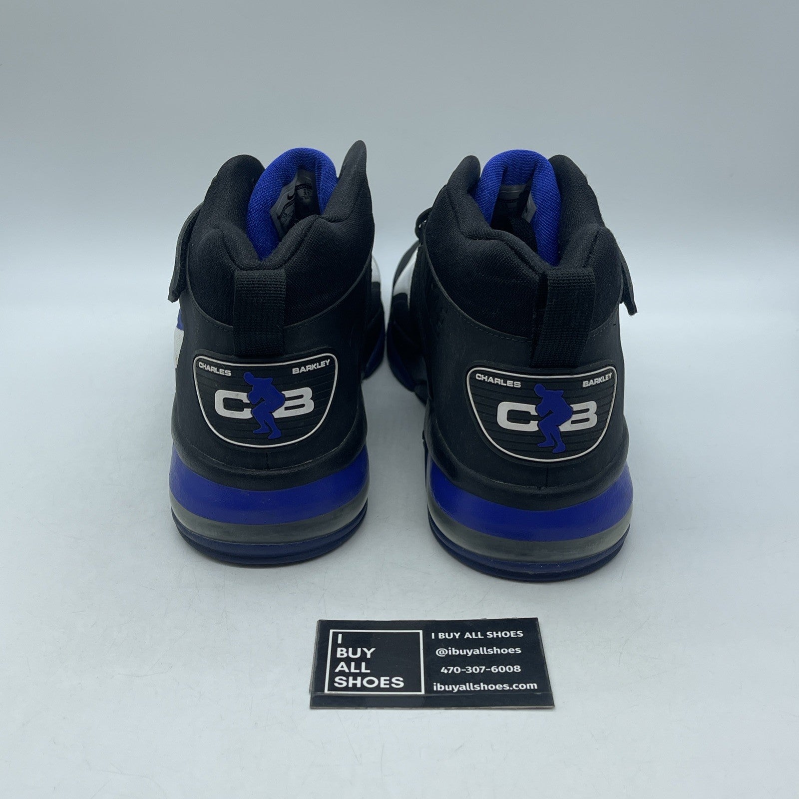 Size 13 - Nike Air Force Max CB 2 HYP Black (616761-001)