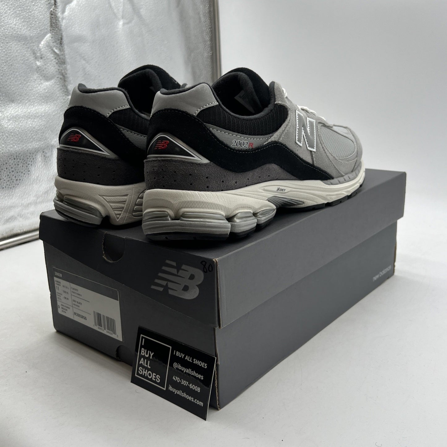 Size 11 - New Balance 2002R Slate Grey Black (M2002RSG)