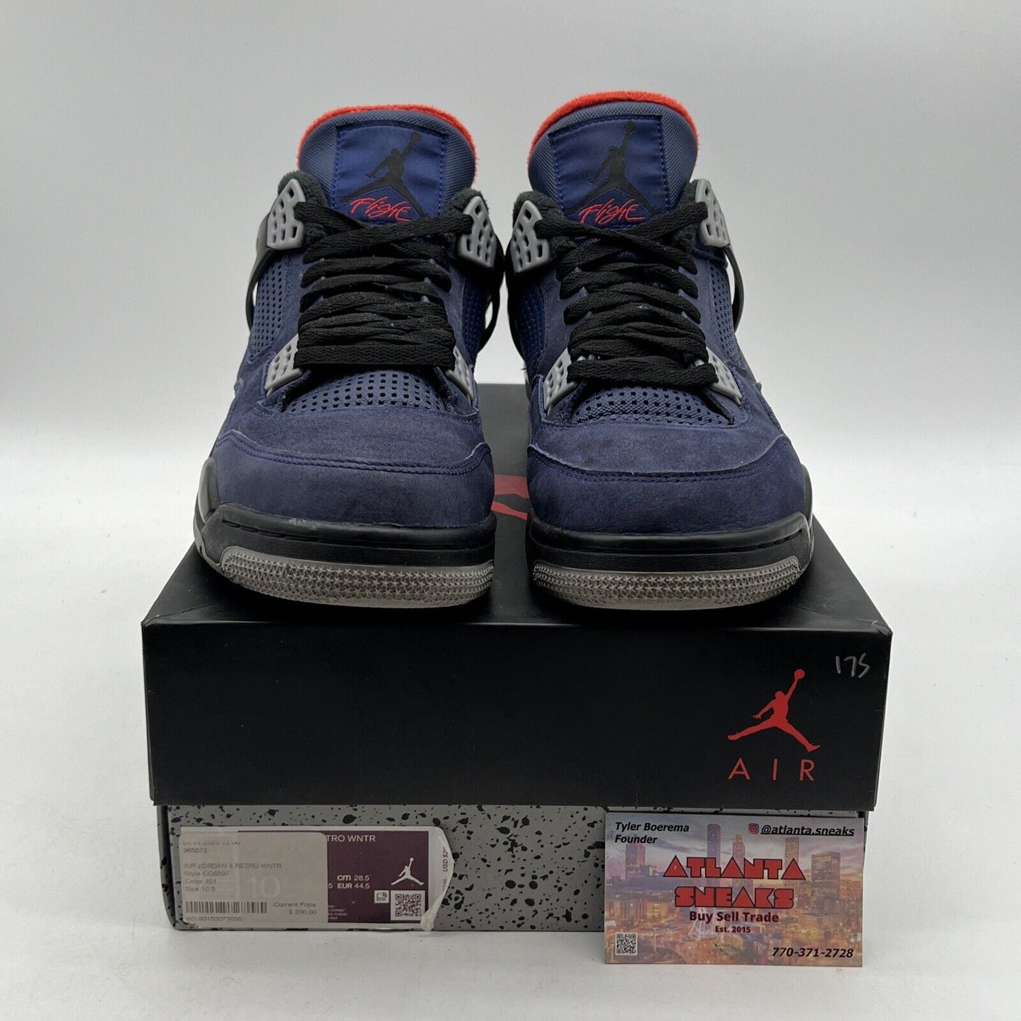 Size 10.5 - Jordan 4 Winter Loyal Blue 2019 (CD9597-401)