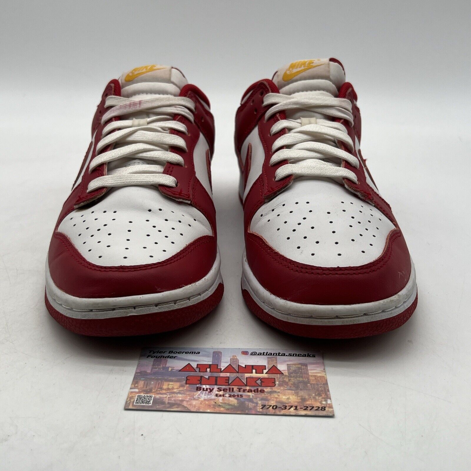 Size 8.5 - Nike Dunk Low Gym Red (DD139-602)