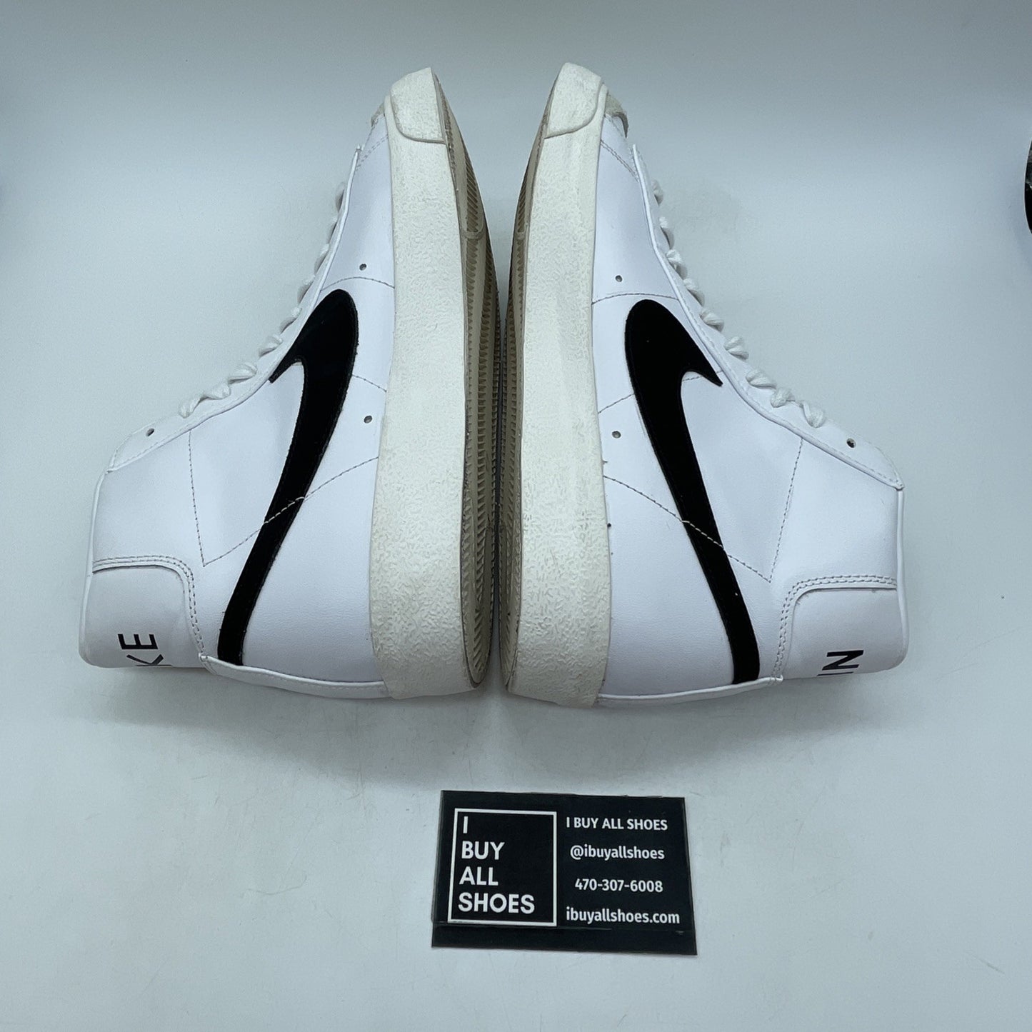 Size 10.5 - Nike Blazer Mid 77 Vintage White Black 2019 (BQ6806-100)