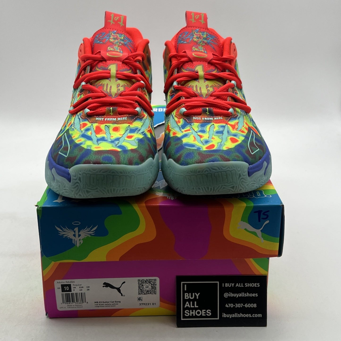Size 10 - PUMA MB.03 GutterMelo (379231-01)