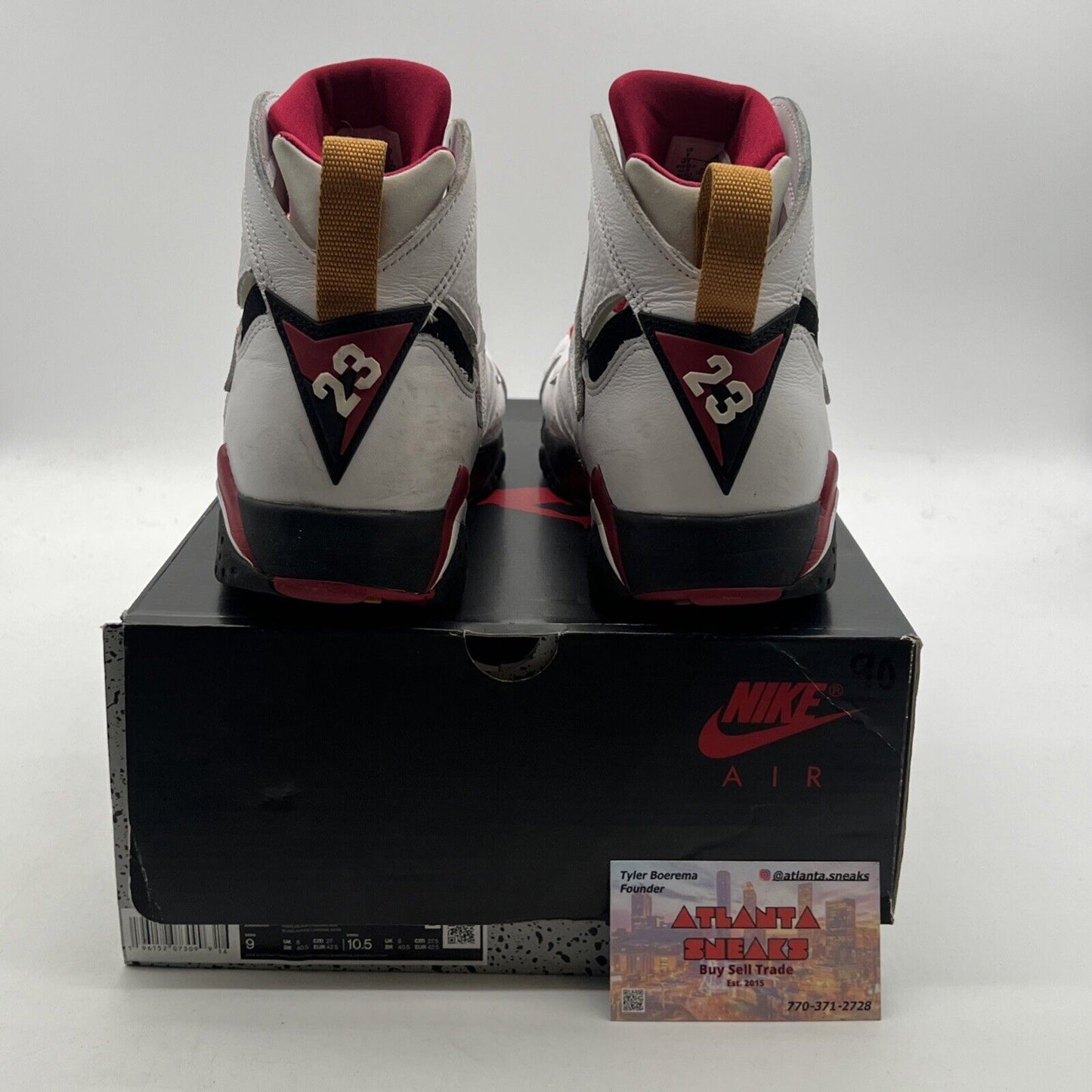 Size 9 - Air Jordan 7 Cardinal 2022 (CU9307-106)