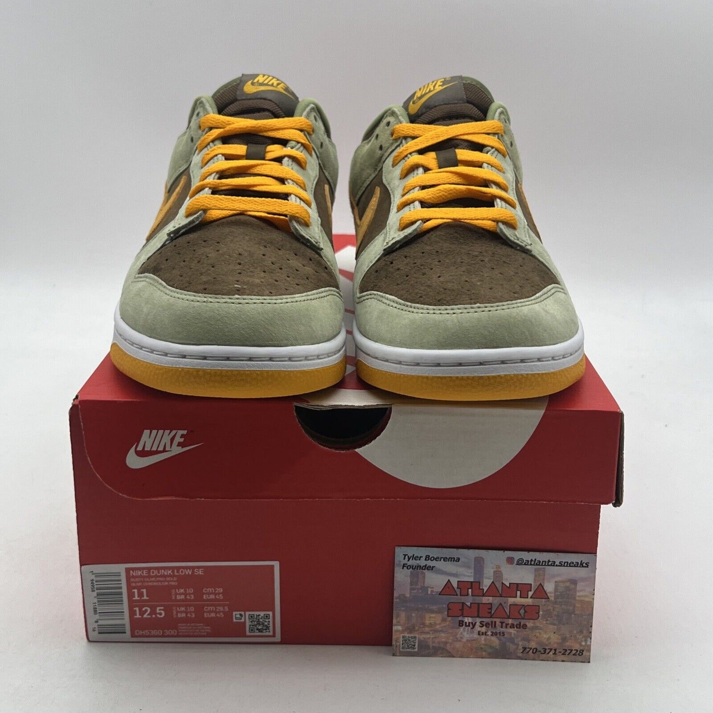 Size 11 - Nike Dunk Low Dusty Olive (DH5360-300)