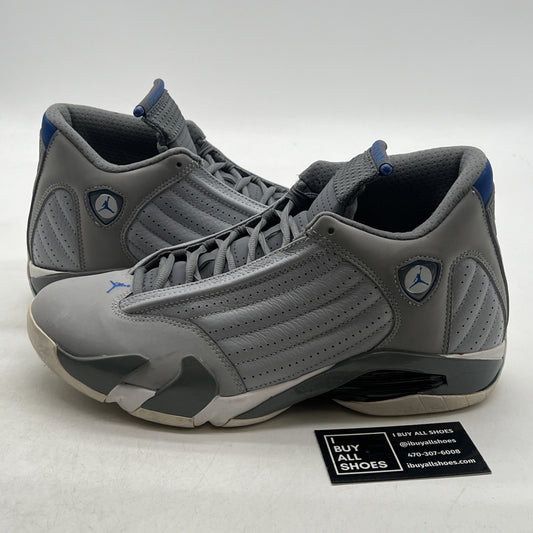 Size 11 - Air Jordan 14 Retro Wolf Grey (487471-004)