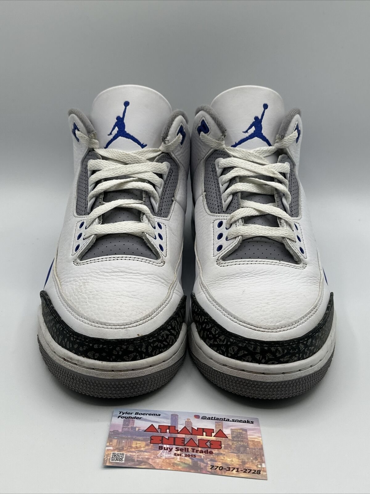 Size 11.5 - Jordan 3 Retro Racer Blue 2021