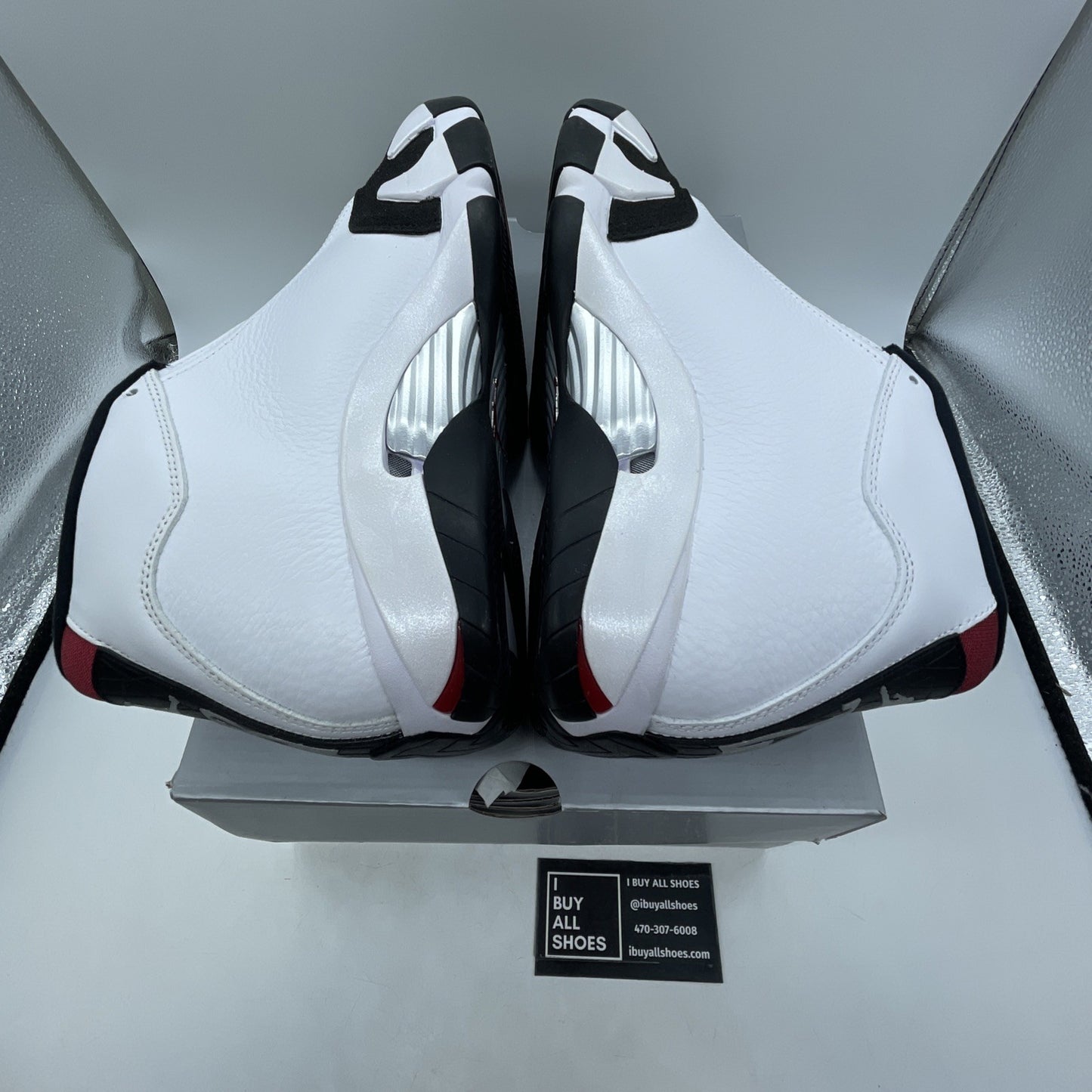 Size 10 - Air Jordan 14 Retro 2024 Black Toe (487471-160)
