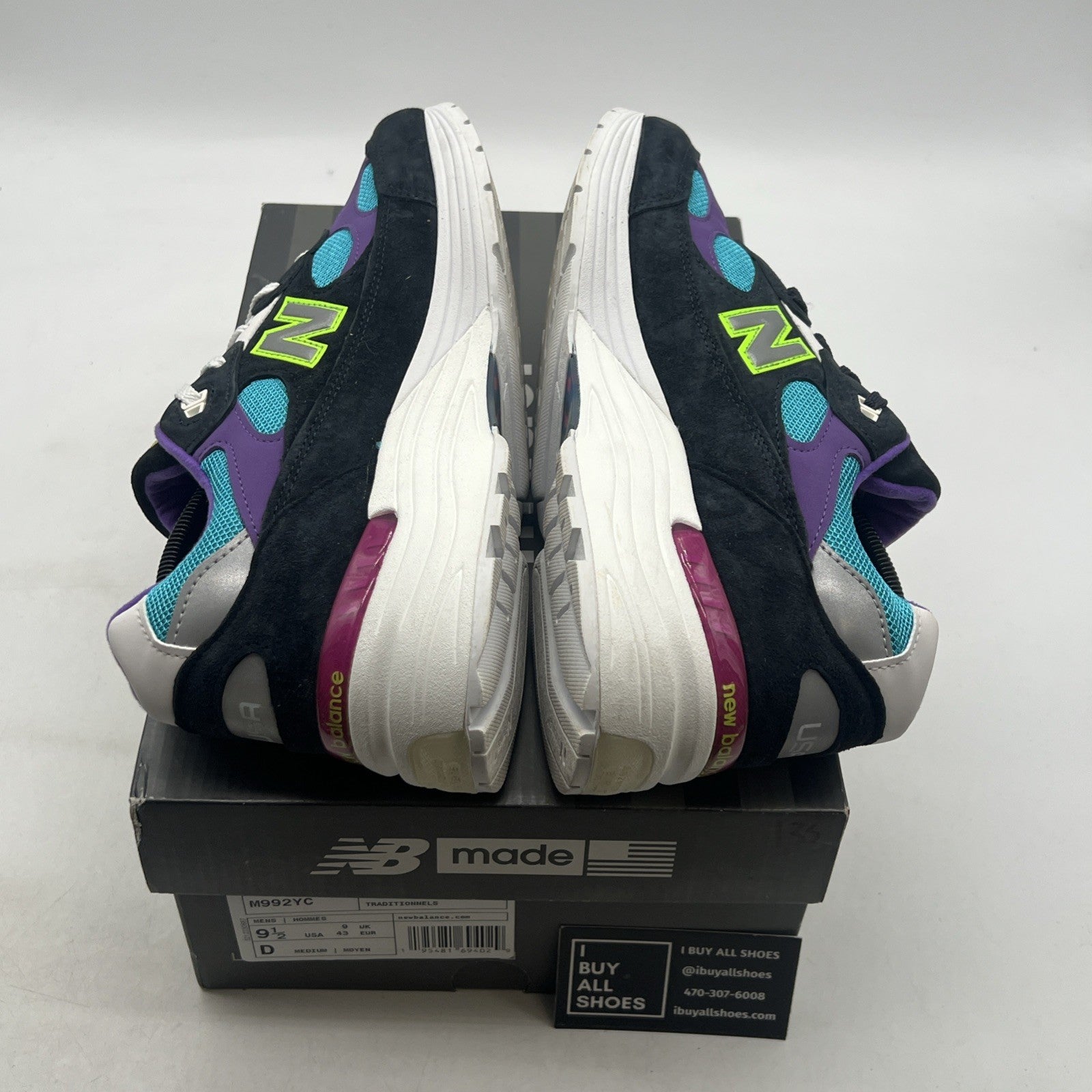 Size 9.5 - New Balance YCMC x 992 Made in USA Rewind (M992YC)
