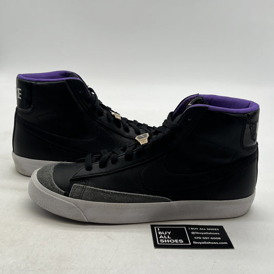 Size 9.5 - Nike Blazer '77 EMB Mid World Champ - Black (DQ8767-001)