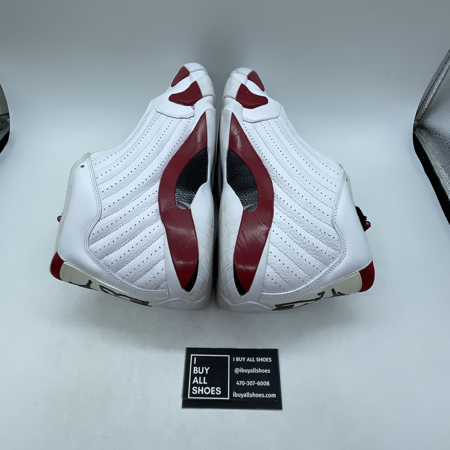 Size 11.5 - Air Jordan 14 Retro 2012 Candy Cane (487471-101)