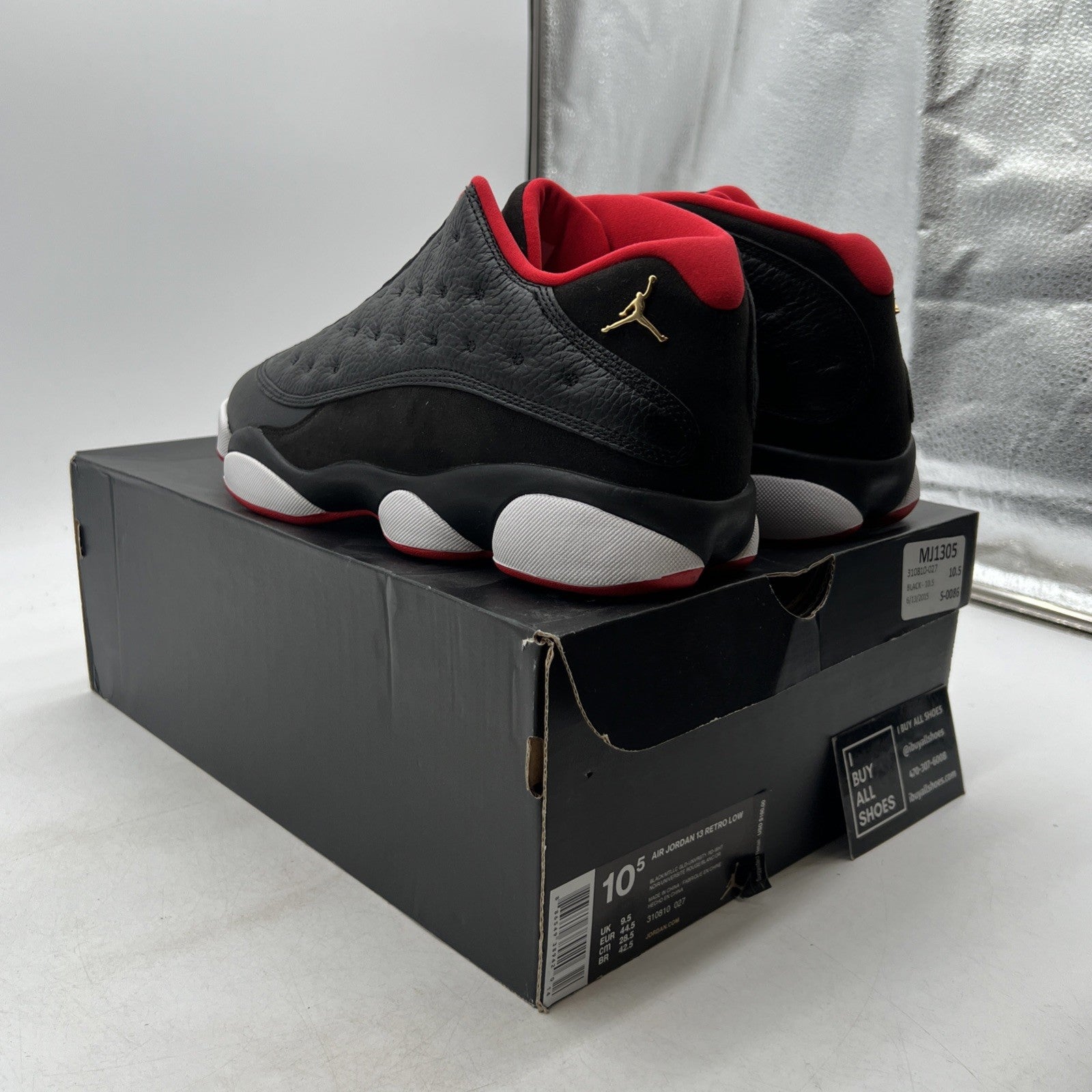 Size 10.5 - Air Jordan 13 Retro Low Bred (310810-027)