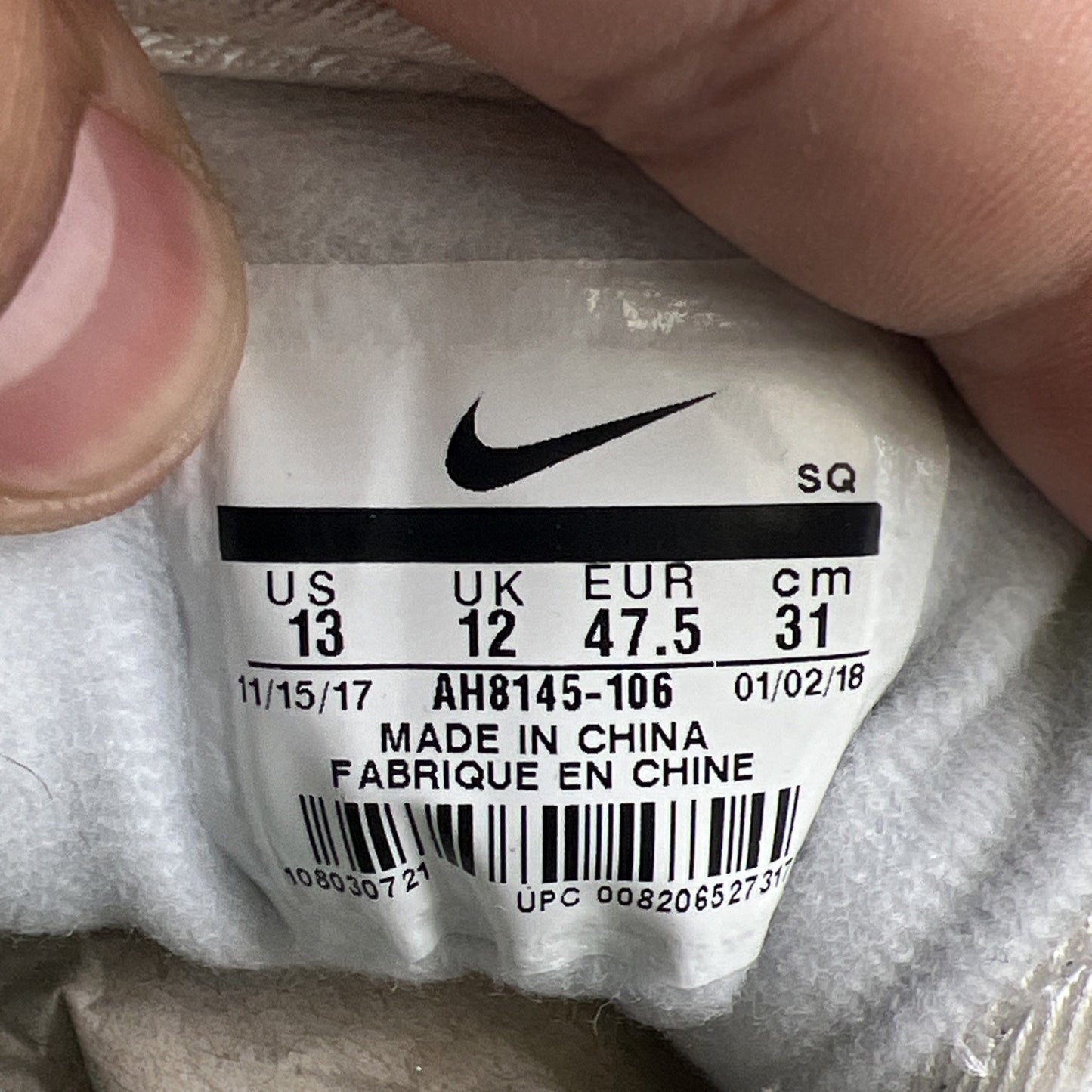 Size 13 - Nike Air Max 1 Watermelon (AH8145-106)