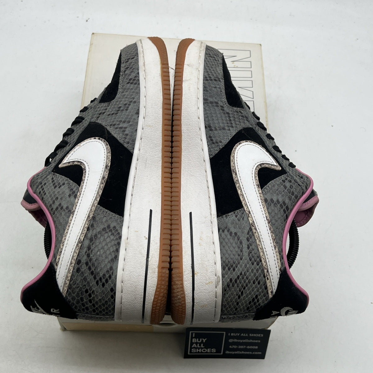Size 10 - Nike ID Nike By You Custom Air Force 1 Low Summer Snake (CT3761-991)