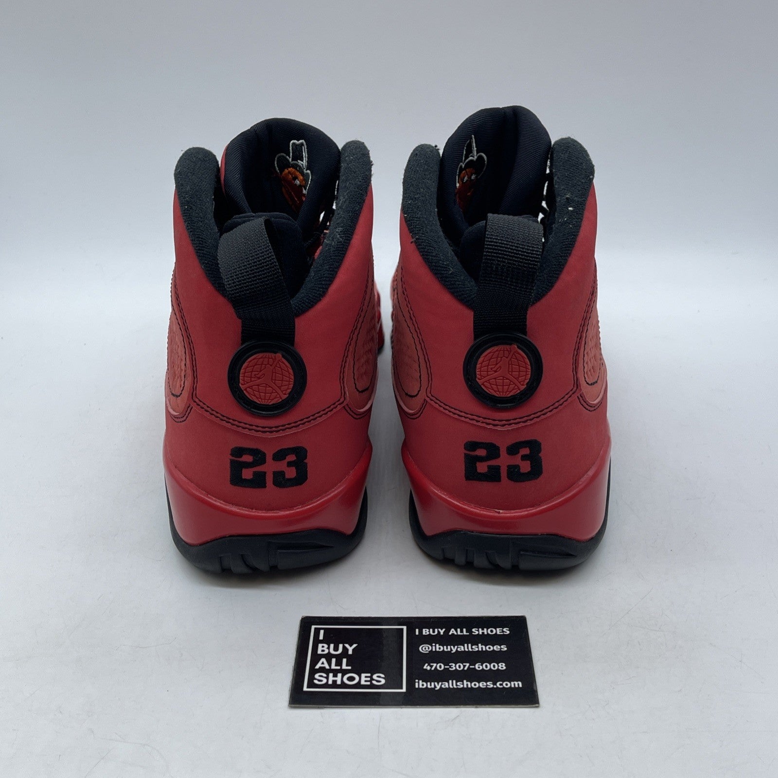 Size 10 - Air Jordan 9 Retro Motorboat Jones Red Black Suede (302370-645)