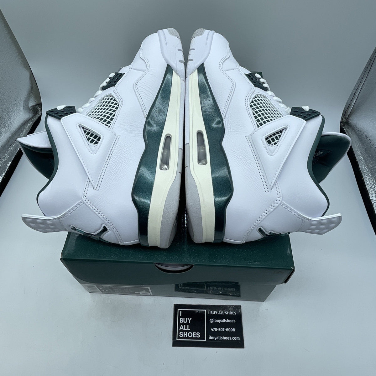 Size 8 - Air Jordan 4 Retro Oxidized Green (FQ8138-103)