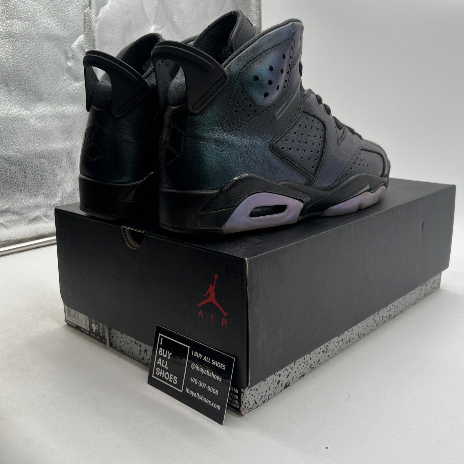 Size 9.5 - Air Jordan 6 Retro All Star - Chameleon (907961-015)