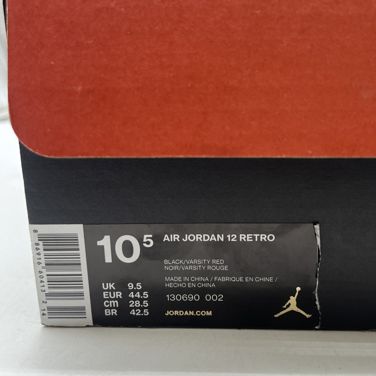 Size 10.5 - Air Jordan 12 Retro Mid Flu Game (130690-002)