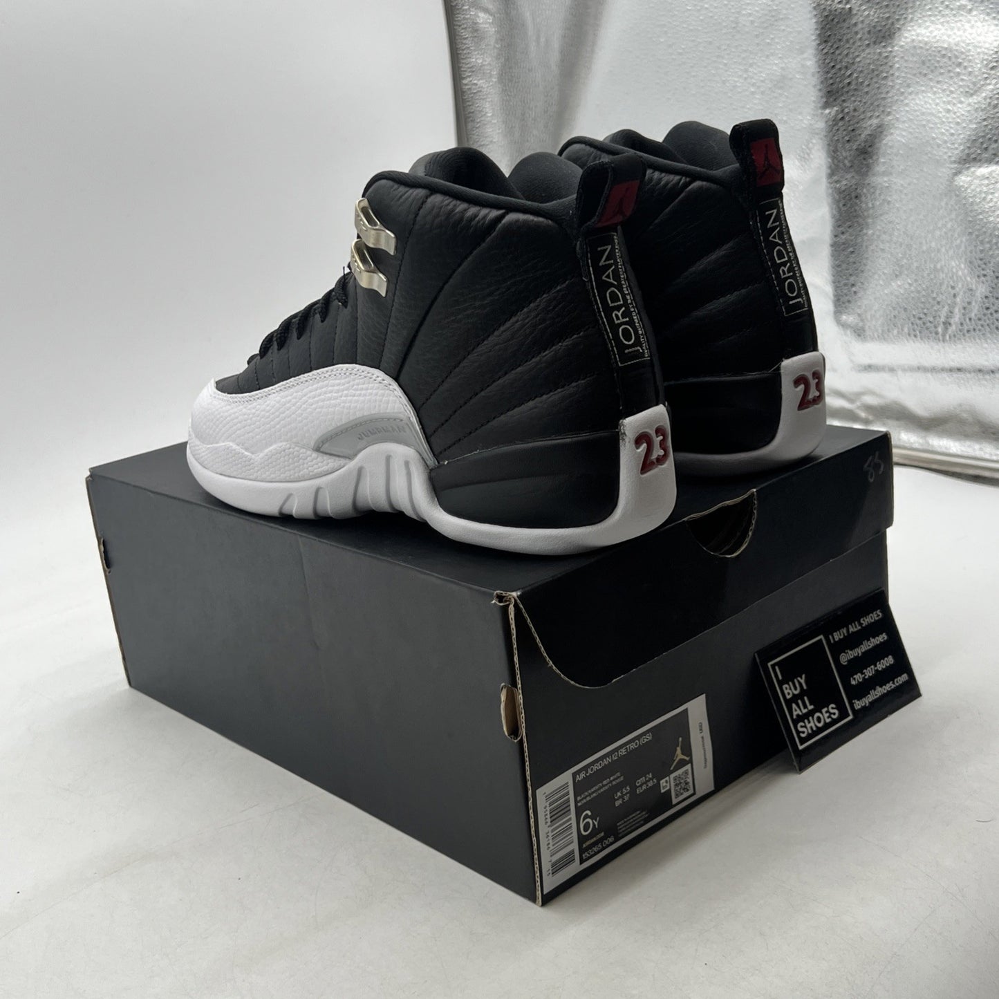 Size 6Y - Air Jordan 12 Retro Mid Playoff (153265-006)