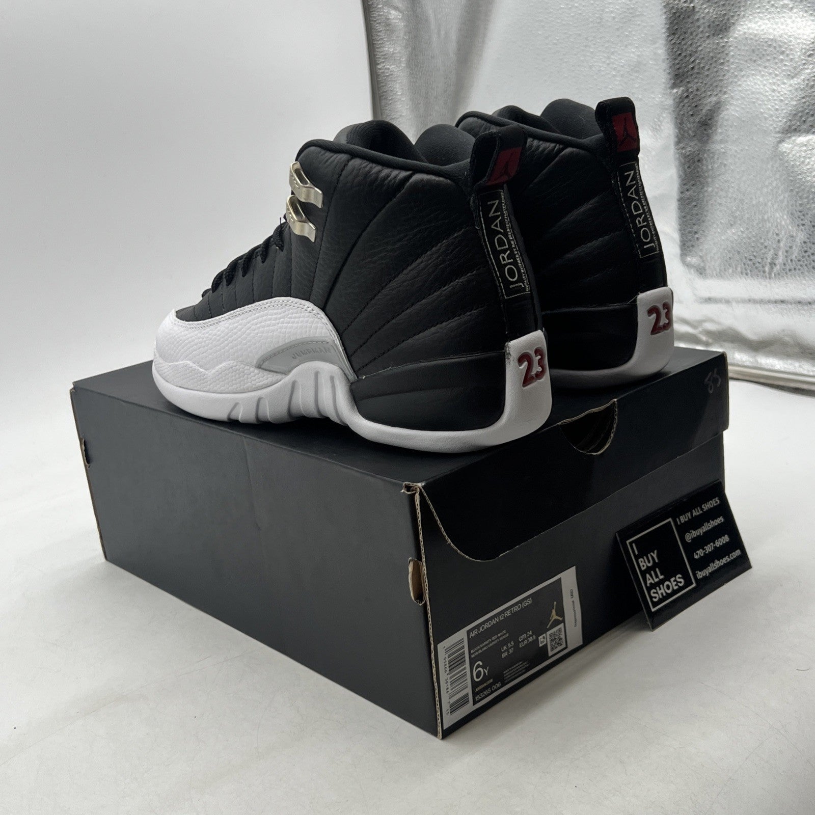 Size 6Y - Air Jordan 12 Retro Mid Playoff (153265-006)