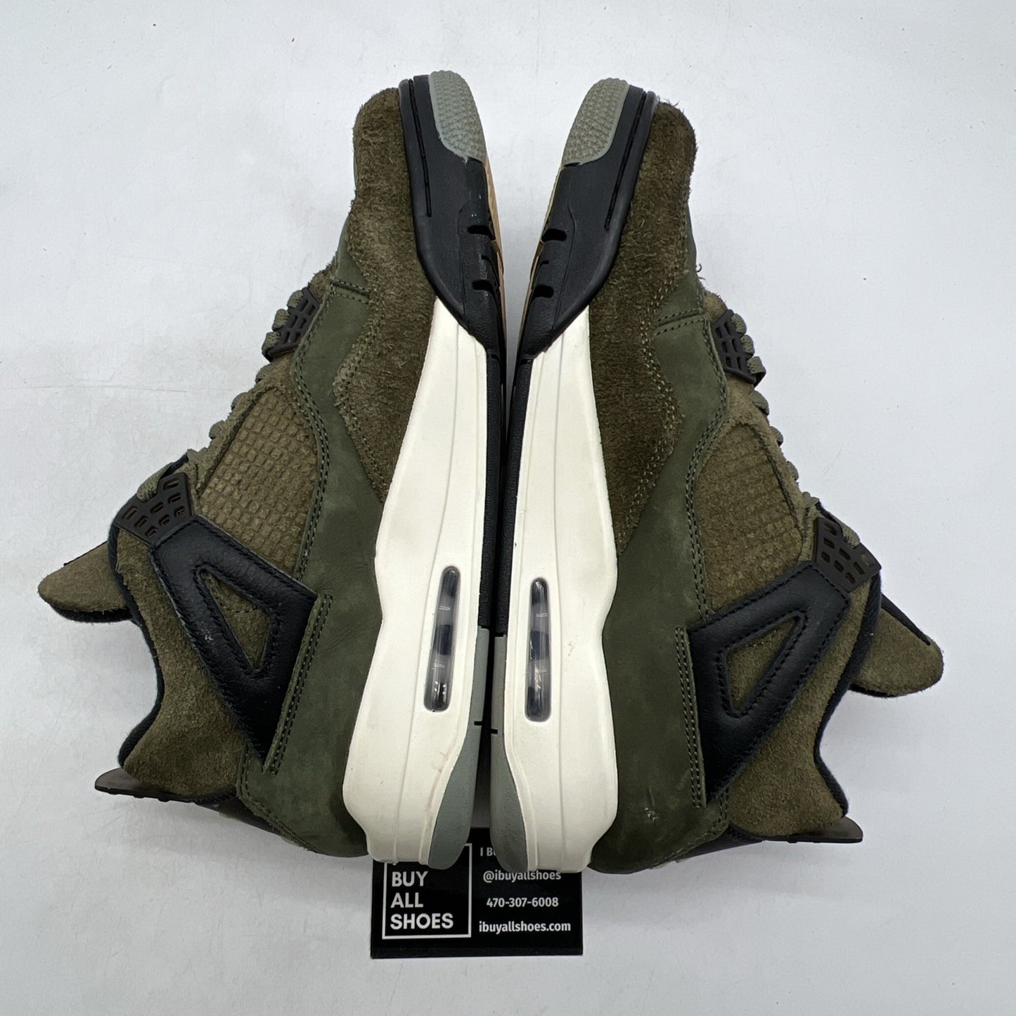 Size 10.5 - Air Jordan 4 SE Retro Low Craft - Olive (FB9927-200)