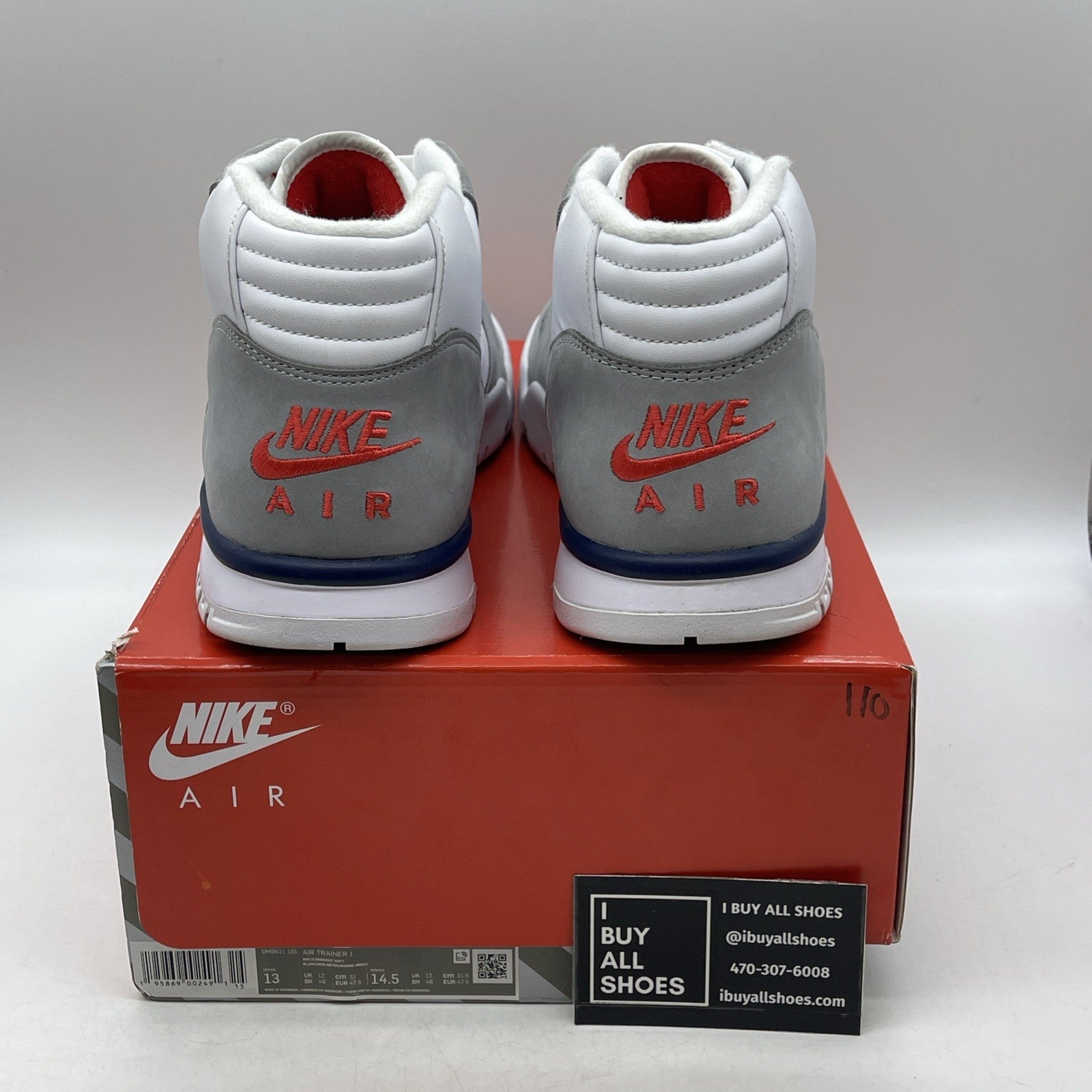 Size 13 - Nike Air Trainer 1 Midnight Navy (DM0521-101)