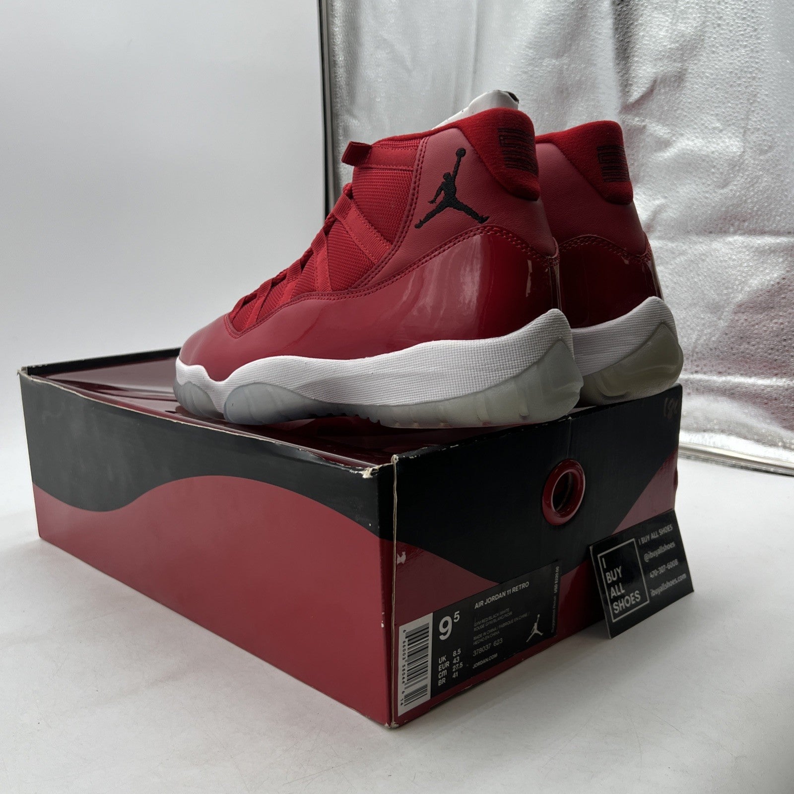 Size 9.5 - Air Jordan 11 Retro High Win Like '96 (378037-623)