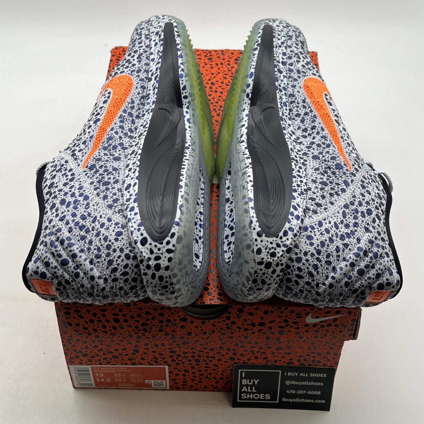 Size 13 - Nike Air Zoom GT Hustle 3 Electric Pack (FV3422-900)