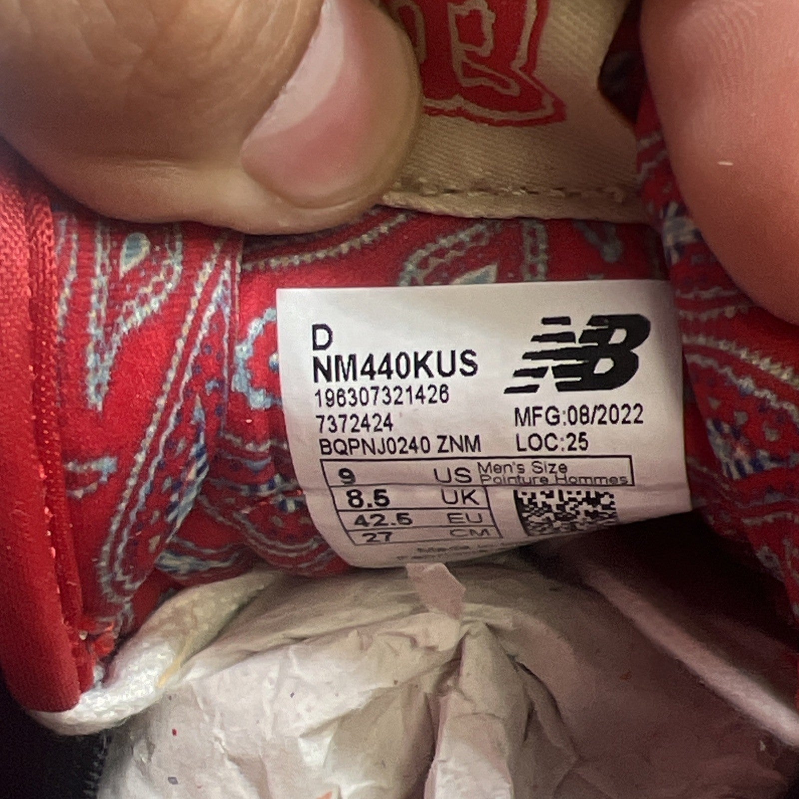 Size 9 - New Balance Rukus x Numeric 440 Voodoo Doll (NM440KUS)