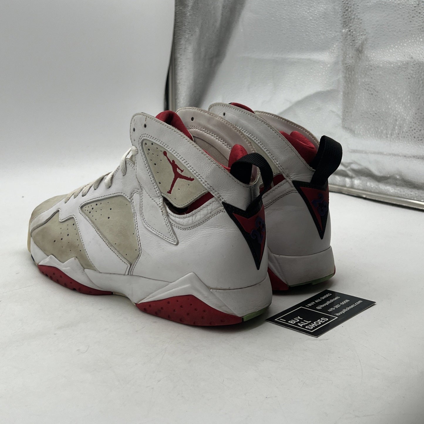 Size 11.5 - Air Jordan 7 Retro 2015 Hare (304775-125)
