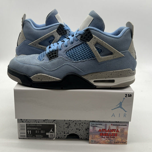 Size 11 - Air Jordan 4 Retro Mid University Blue (CT8527-400)