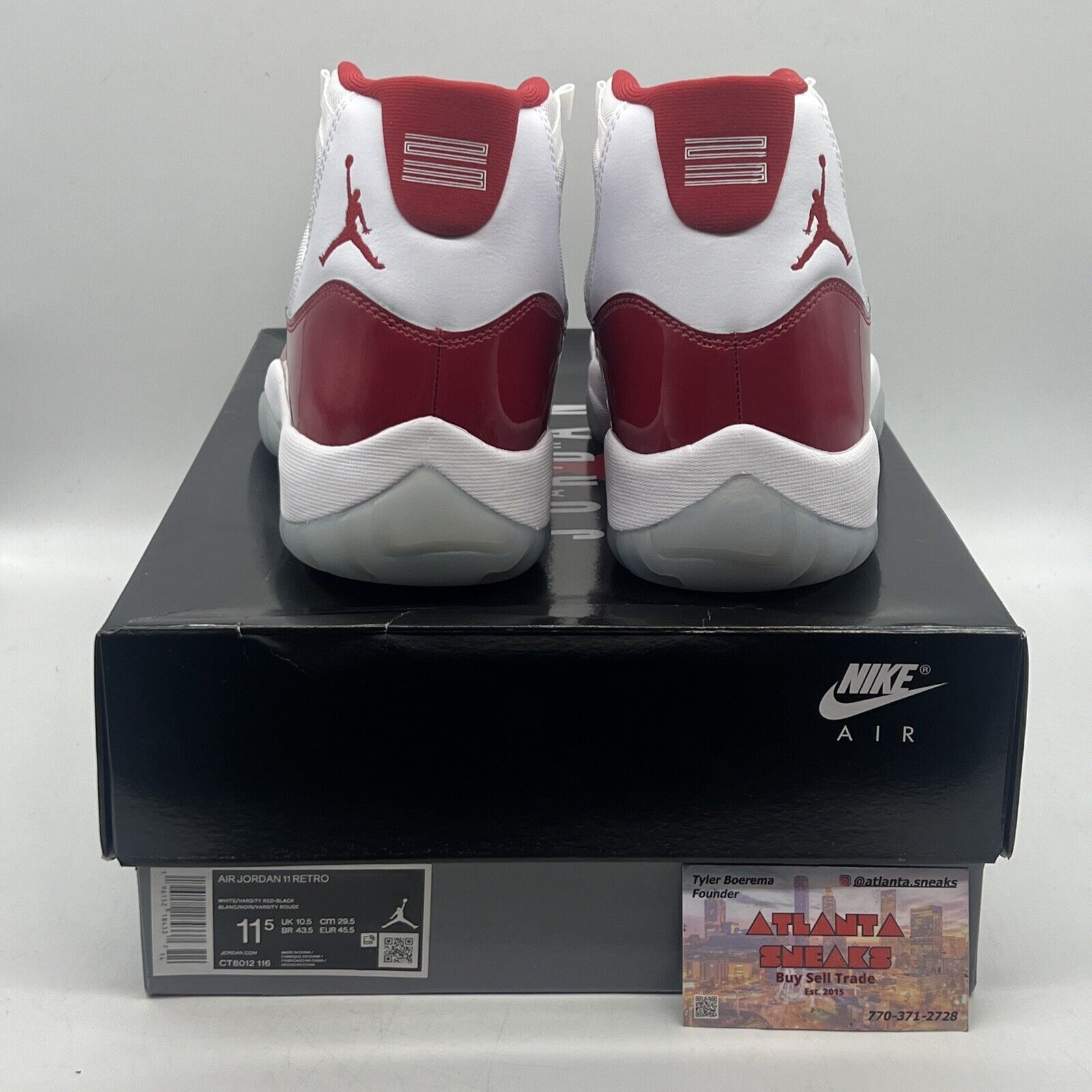 Size 11.5 - Jordan 11 Retro High Cherry Brand New Og All