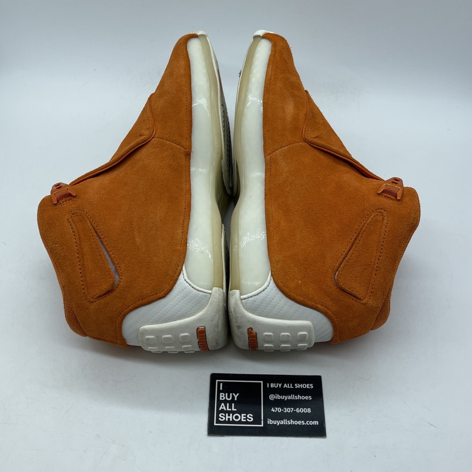 Size 11 - Air Jordan 18 Retro Orange Suede White (AA2494-801)