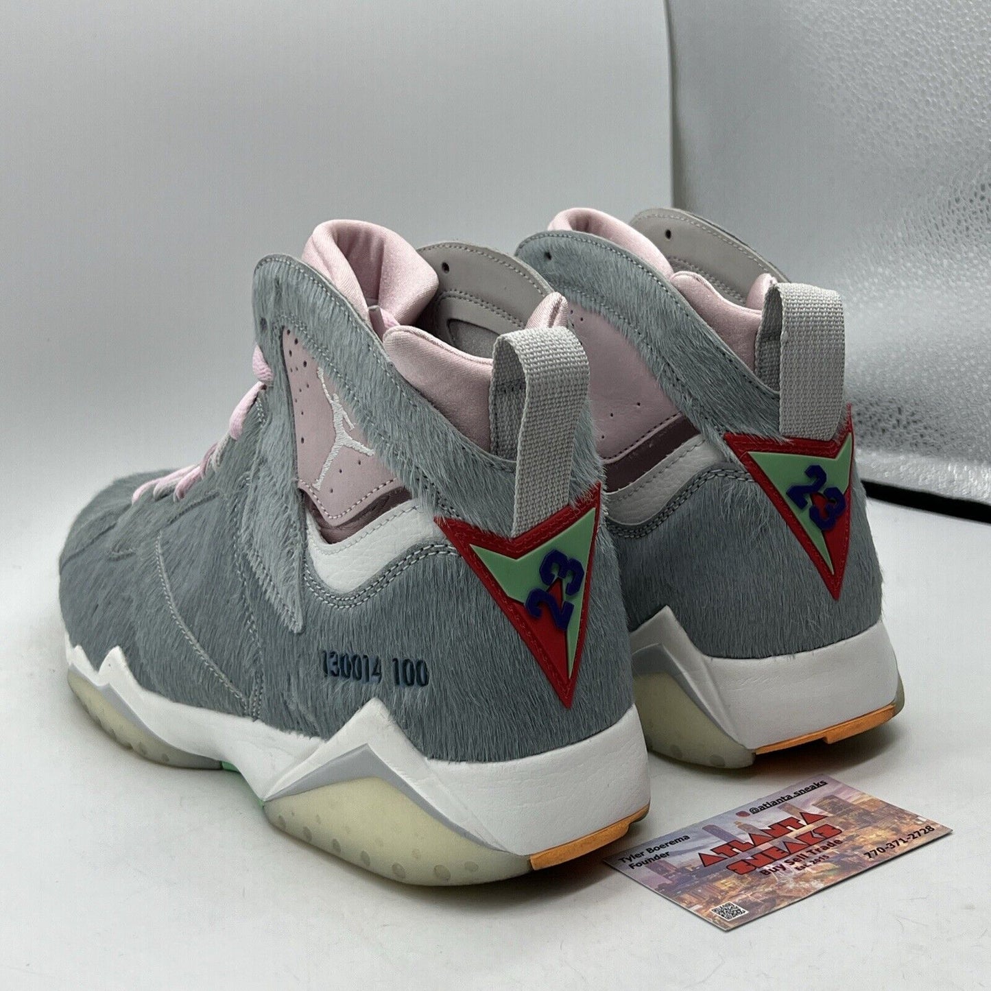 Size 12.5 - Air Jordan 7 Retro SE Hare 2.0 Grey Pink White (CT8527-002)
