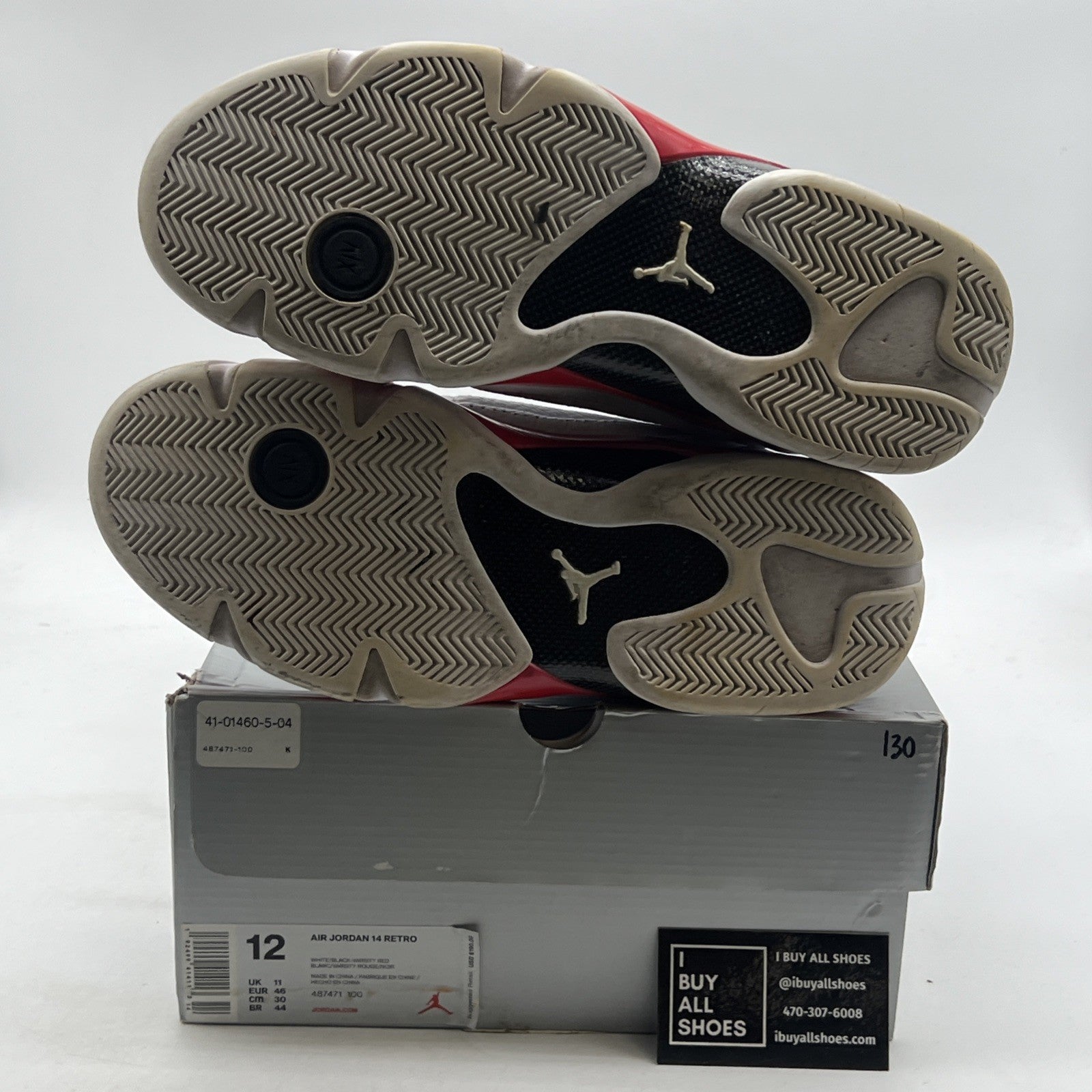 Size 12 - Air Jordan 14 Retro 2019 Candy Cane (487471-100)