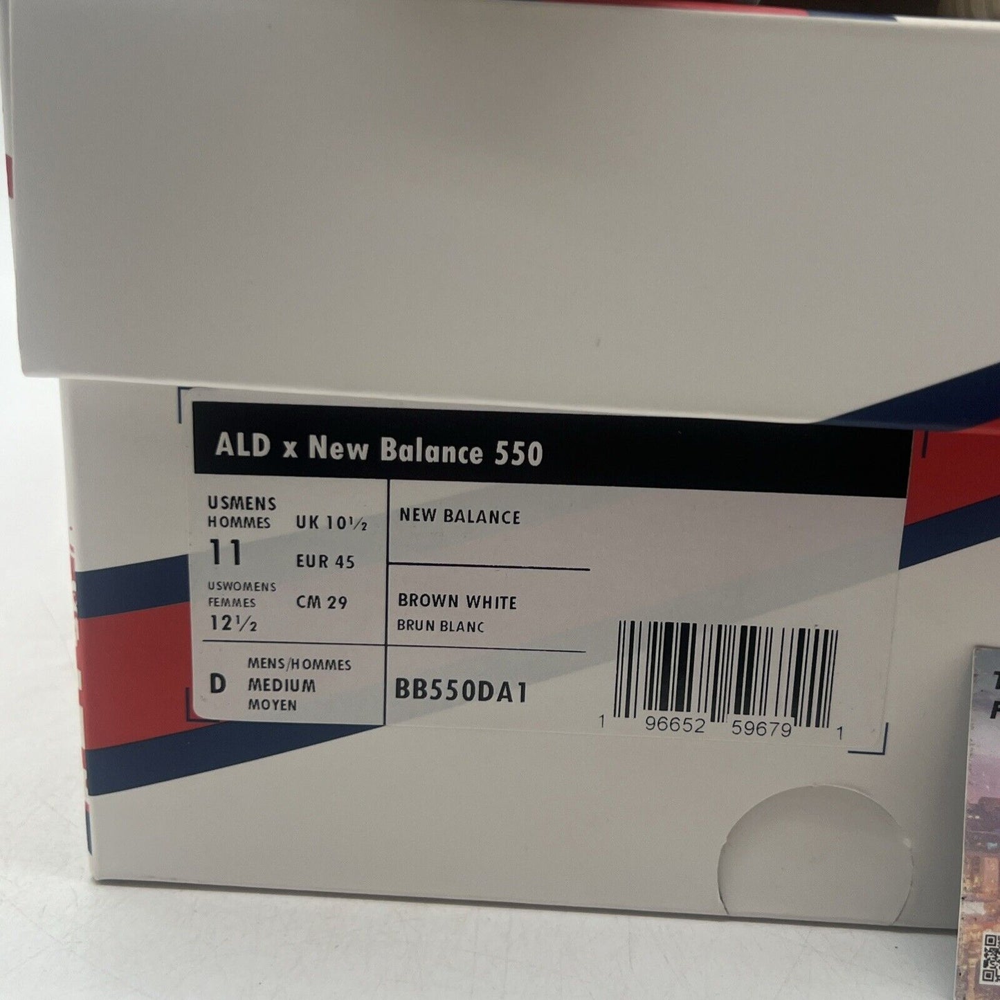 Size 11 - New Balance Aimé Leon Dore x 550 Warm Sand (BB550DA1)