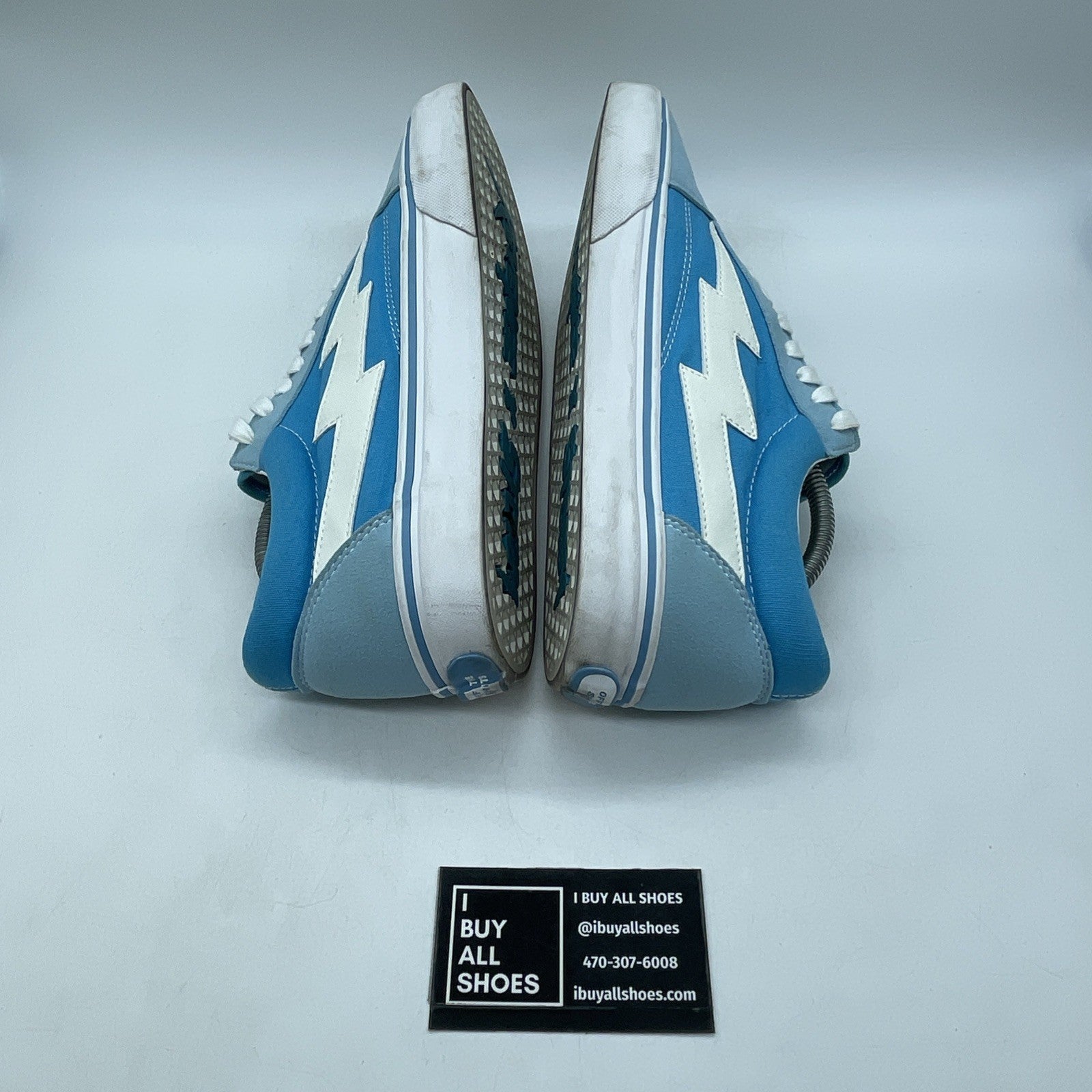 Size 11 - Revenge x Storm “LA Blue” White Suede Leather (R588977-001)