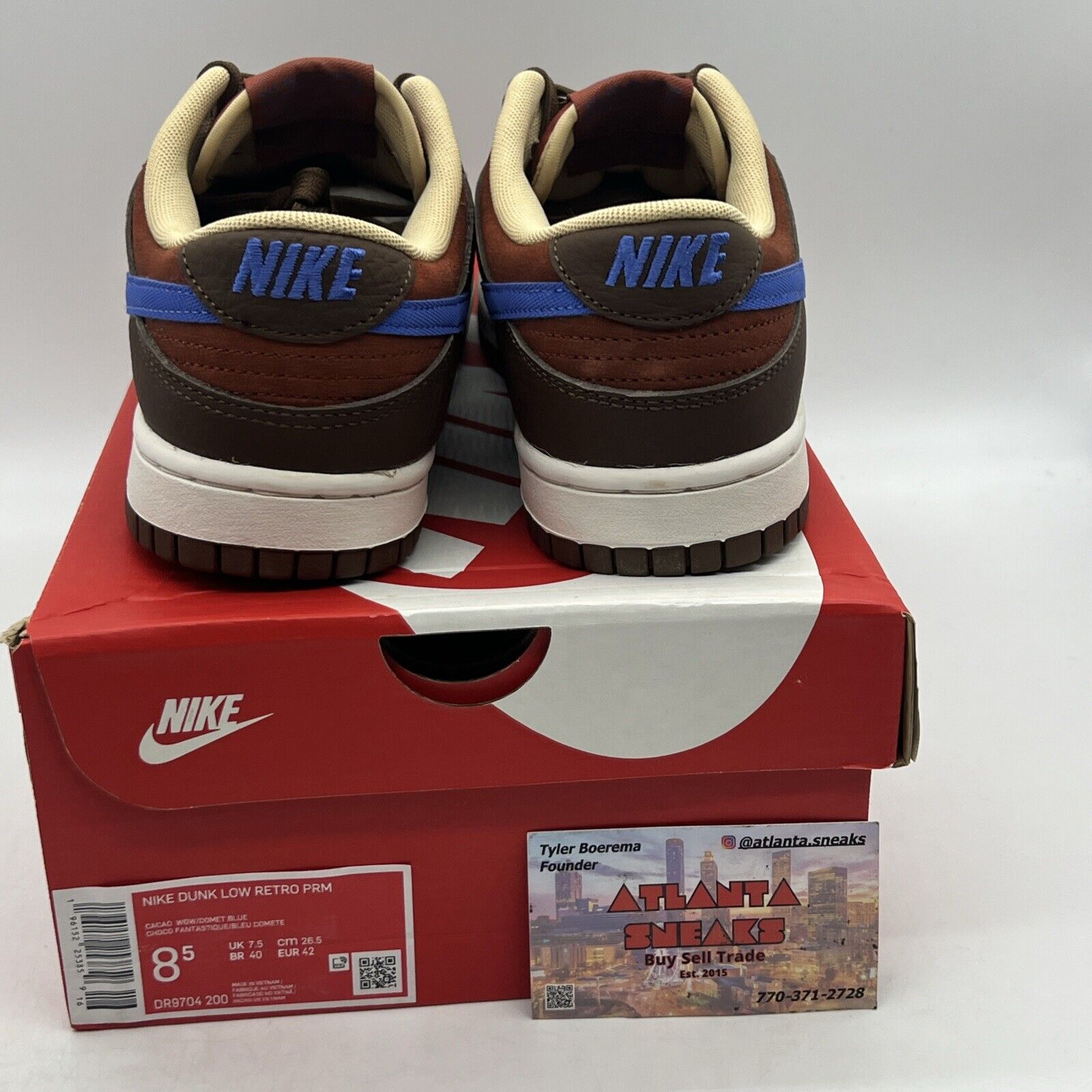 Size 8.5 - Nike Dunk Low Mars Stone Blue Brand New Og All