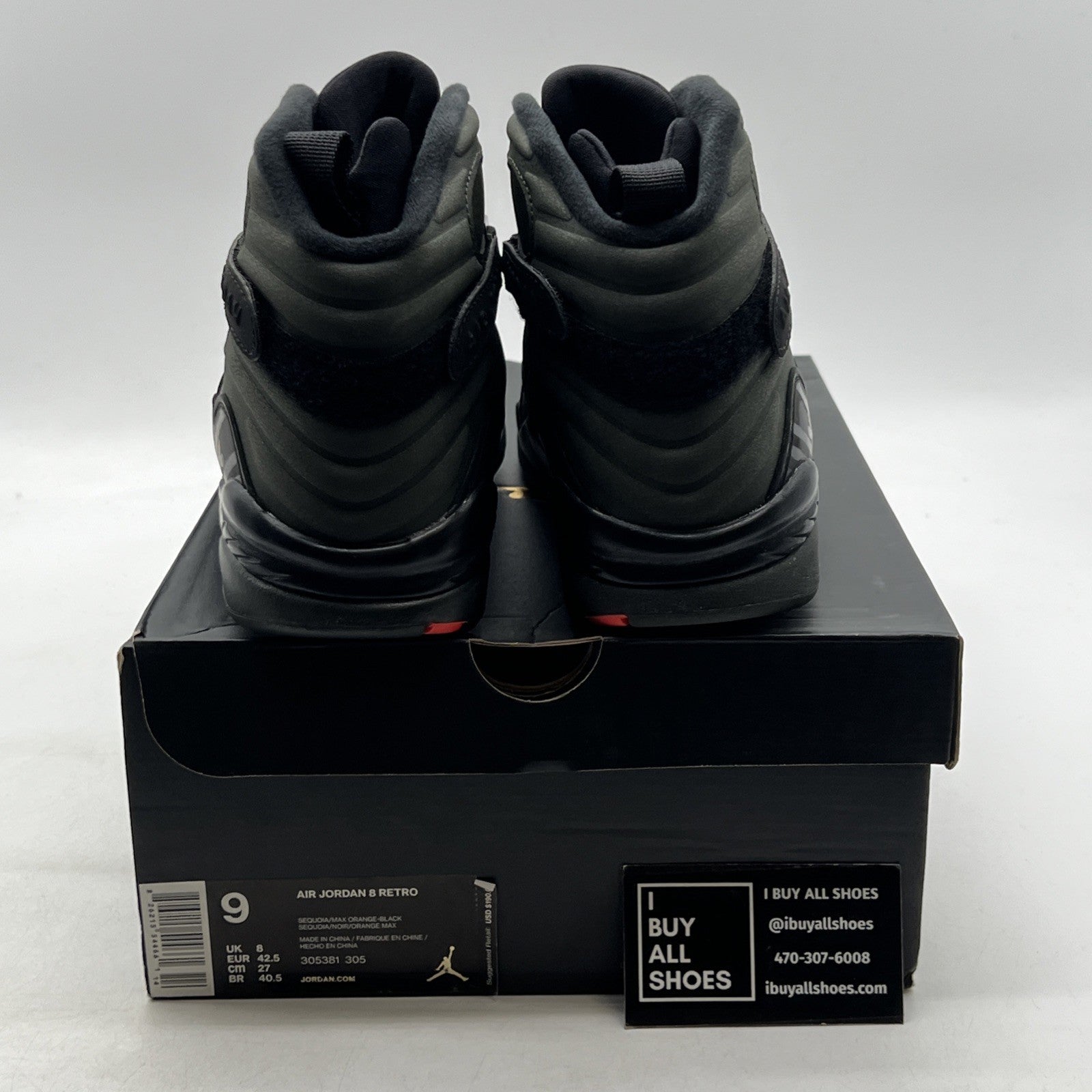 Size 9 - Air Jordan 8 Retro Take Flight (305381-305)