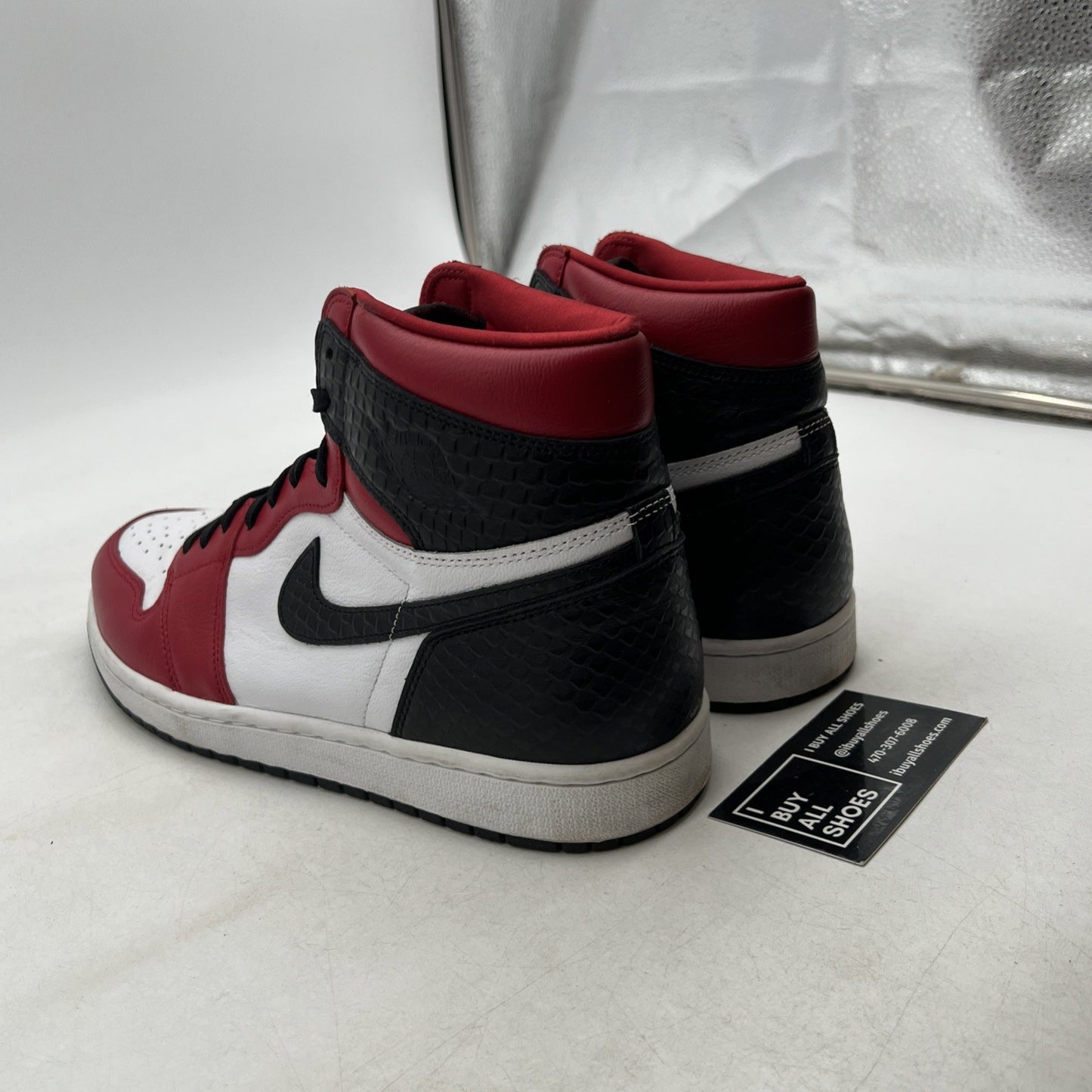 Size 12 - Air Jordan 1 Retro OG High Satin Red W (CD0461-601)