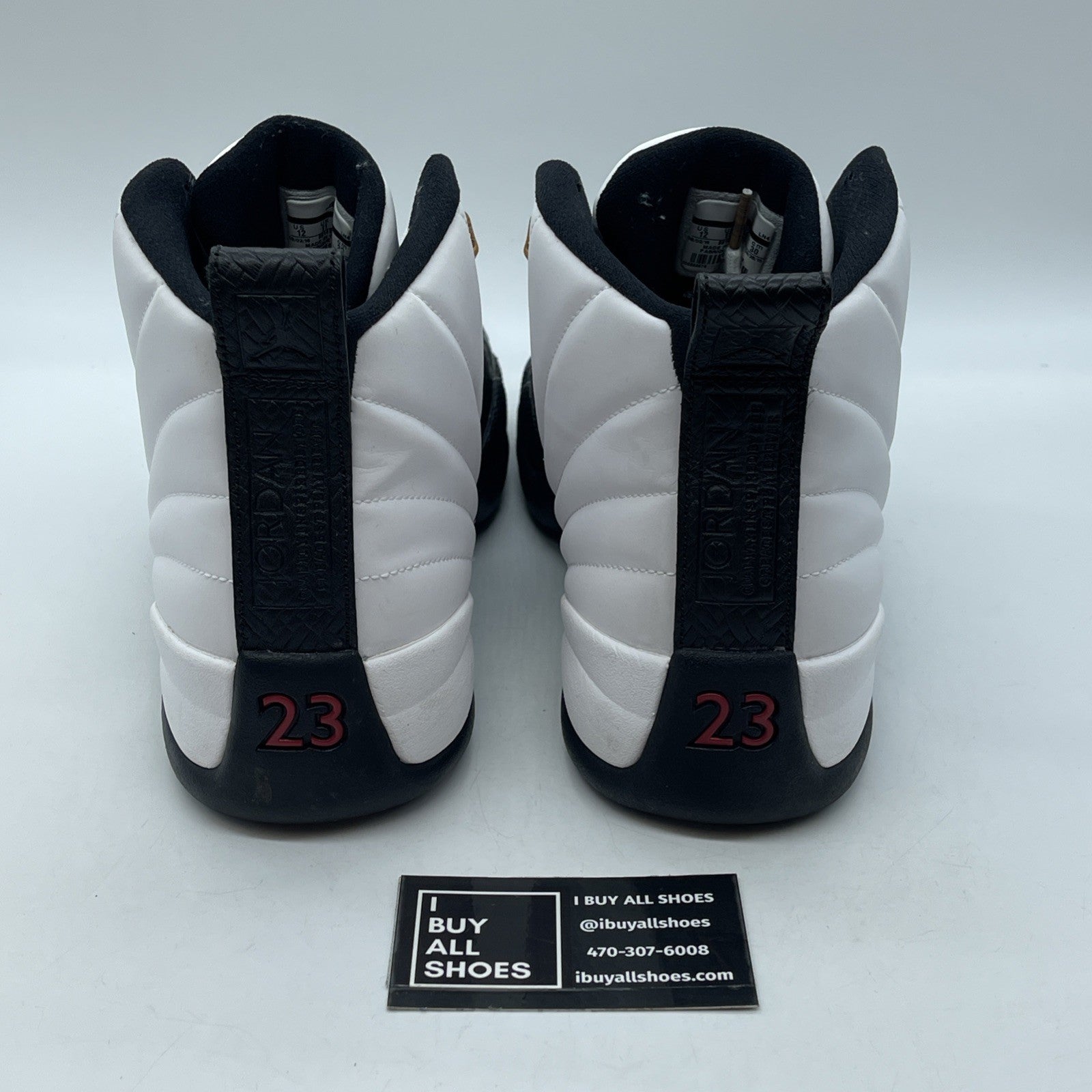 Size 12 - Air Jordan 12 Retro 2017 Chinese New Year Black White (881427-122)