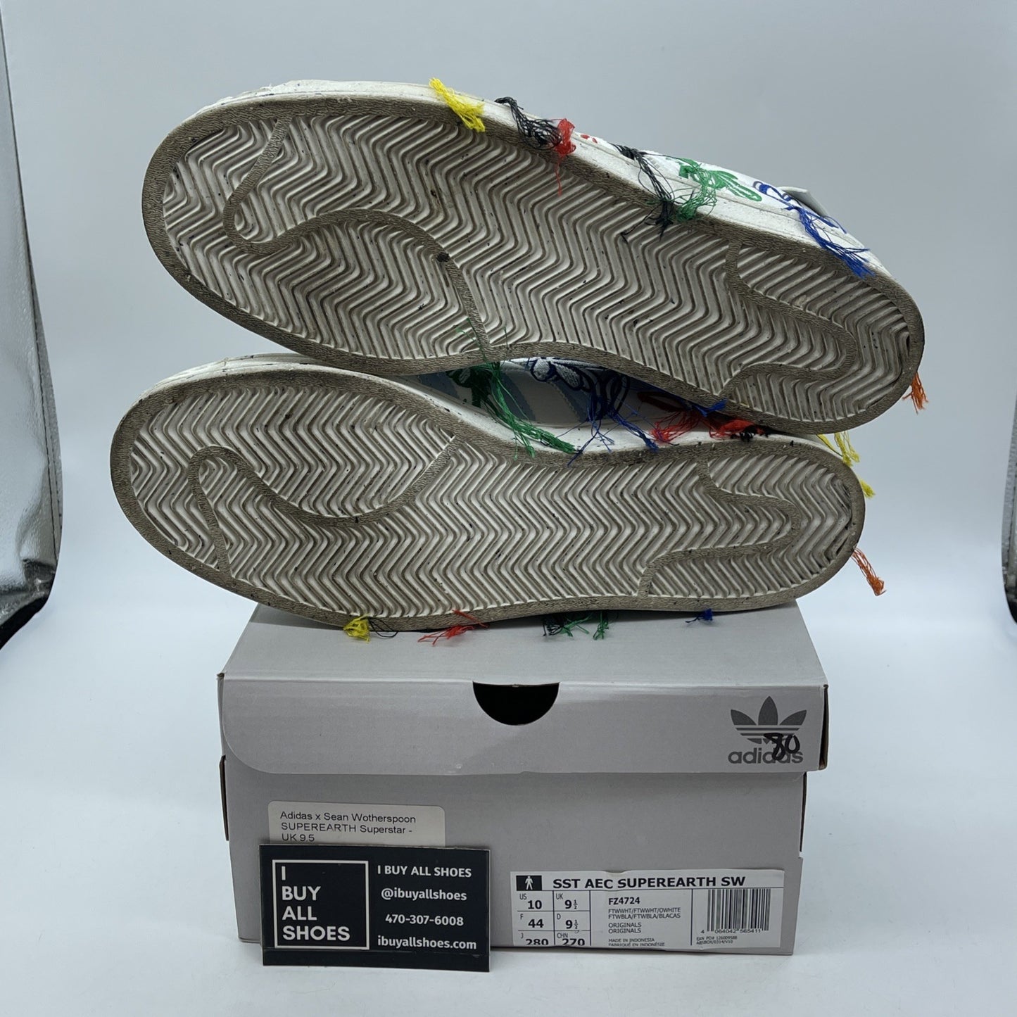 Size 10 - adidas Sean Wotherspoon x Superstar Super Earth Leather (FZ4724)