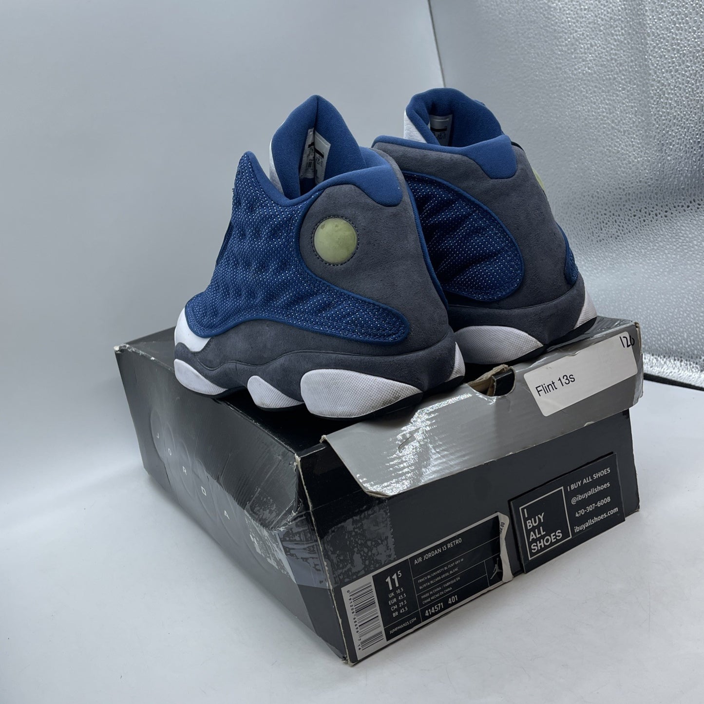 Size 11.5 - Air Jordan 13 Retro 2010 Flint (414571-401)