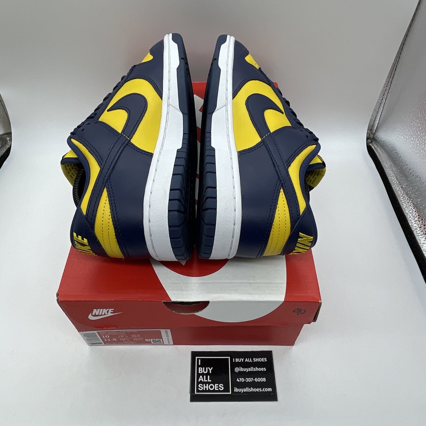 Size 10 - Nike Dunk Low Michigan 2021 (DD1391-700)