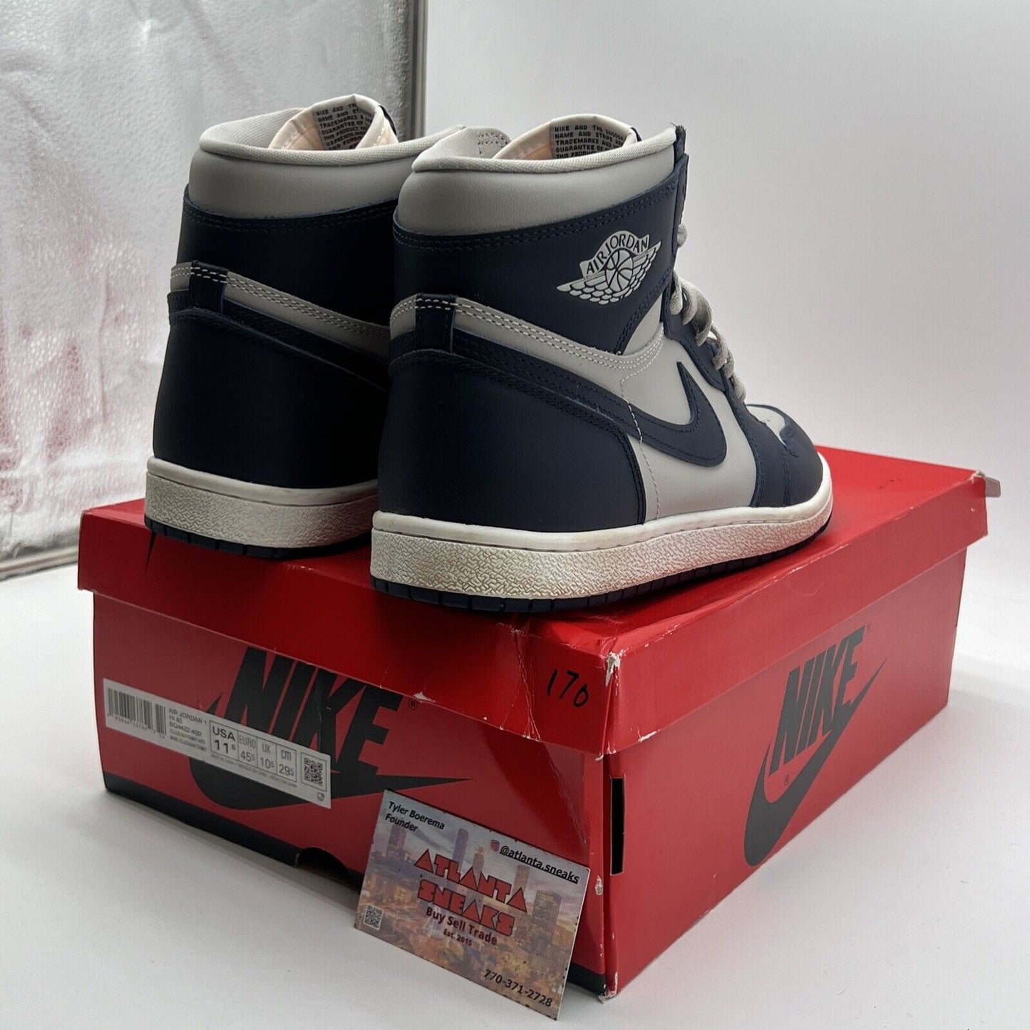 Size 11.5 - Air Jordan 1 Retro '85 High Georgetown (BQ4422-400)
