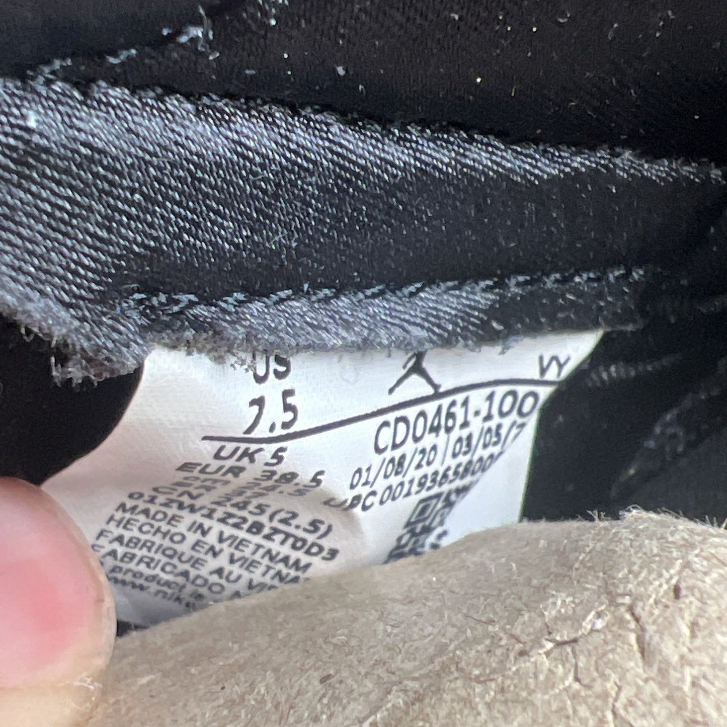 Size 7.5 - Air Jordan 1 Retro OG High Tie-Dye W (CD0461-100)