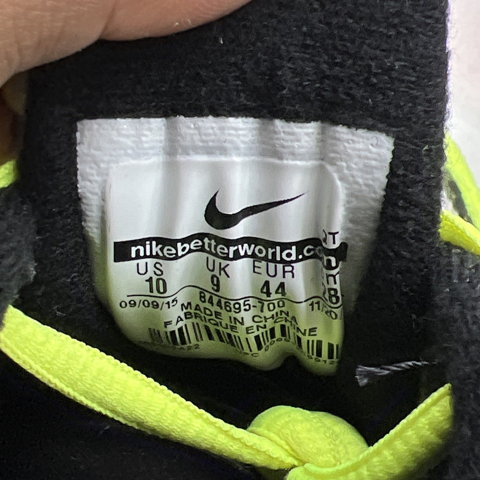 Size 10 - Nike Air Zoom Talaria '16 Volt (844695-700)