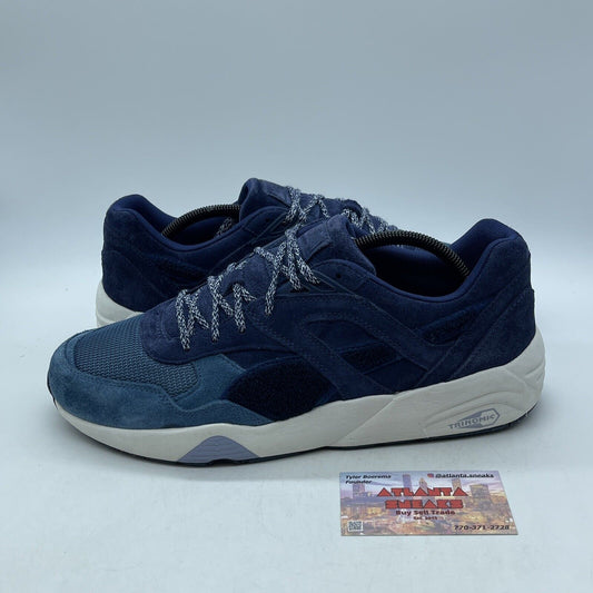 Size 11 - PUMA BWGH x R698 OG Cream Release Blue Suede White (357174-01)