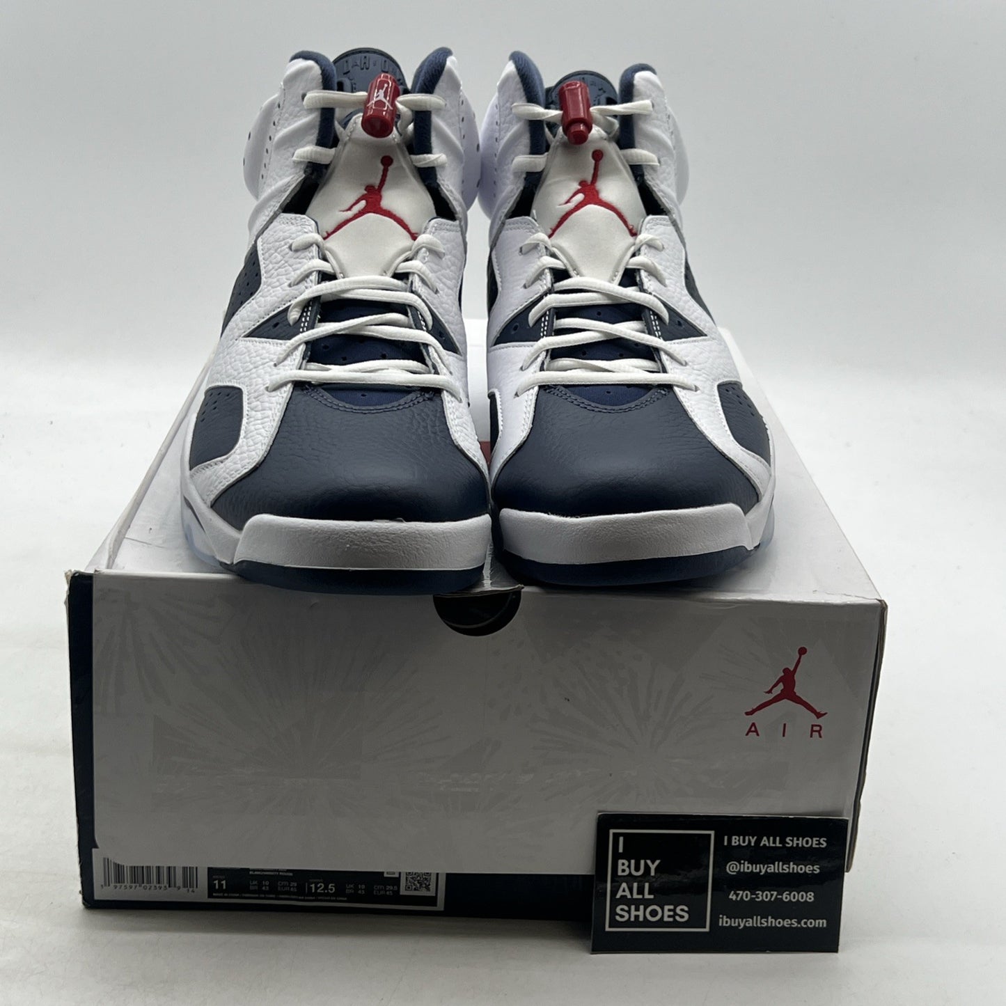 Size 11 - Air Jordan 6 Retro 2024 Olympic (CT8529-164)