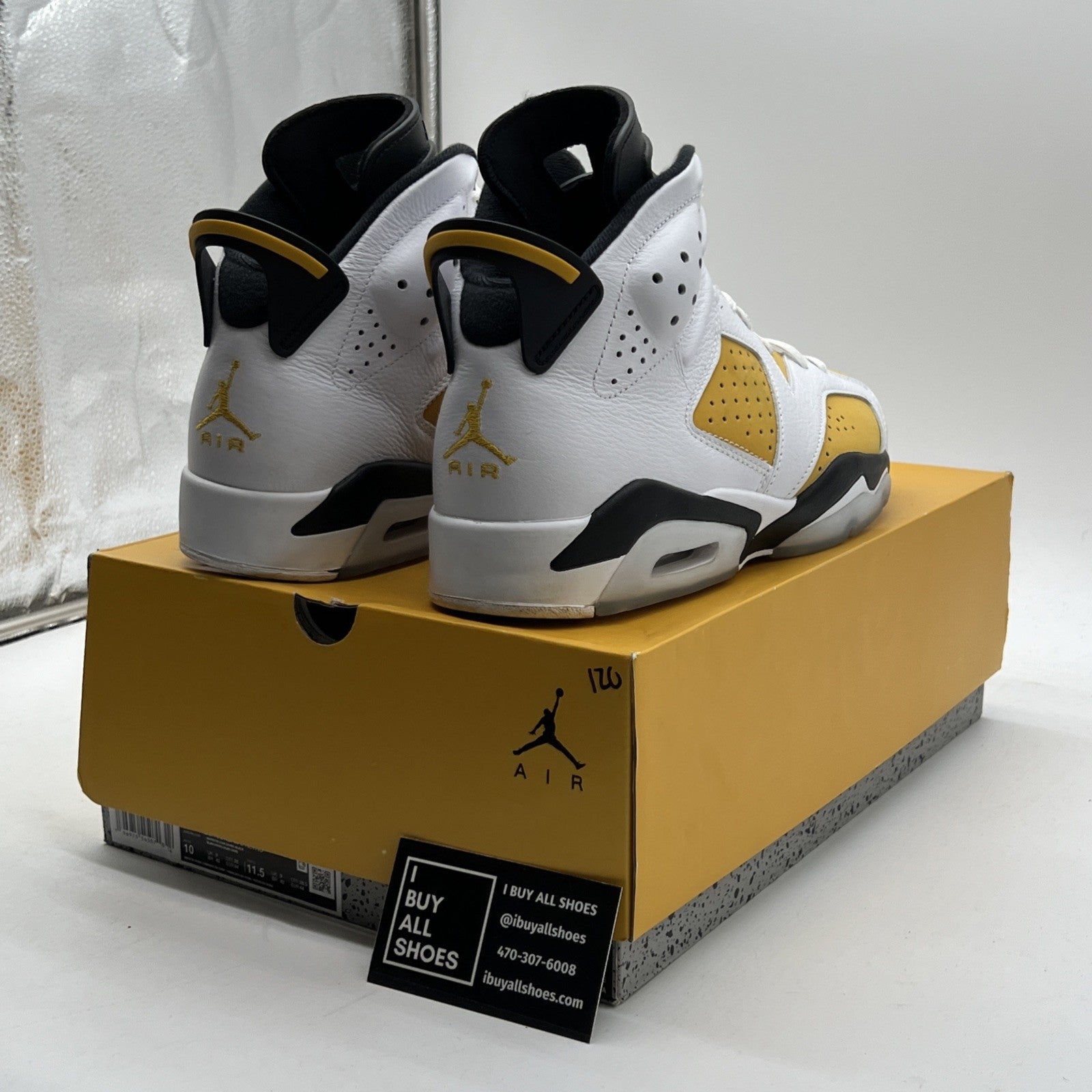 Size 10 - Air Jordan 6 Retro Yellow Ochre (CT8529-170)